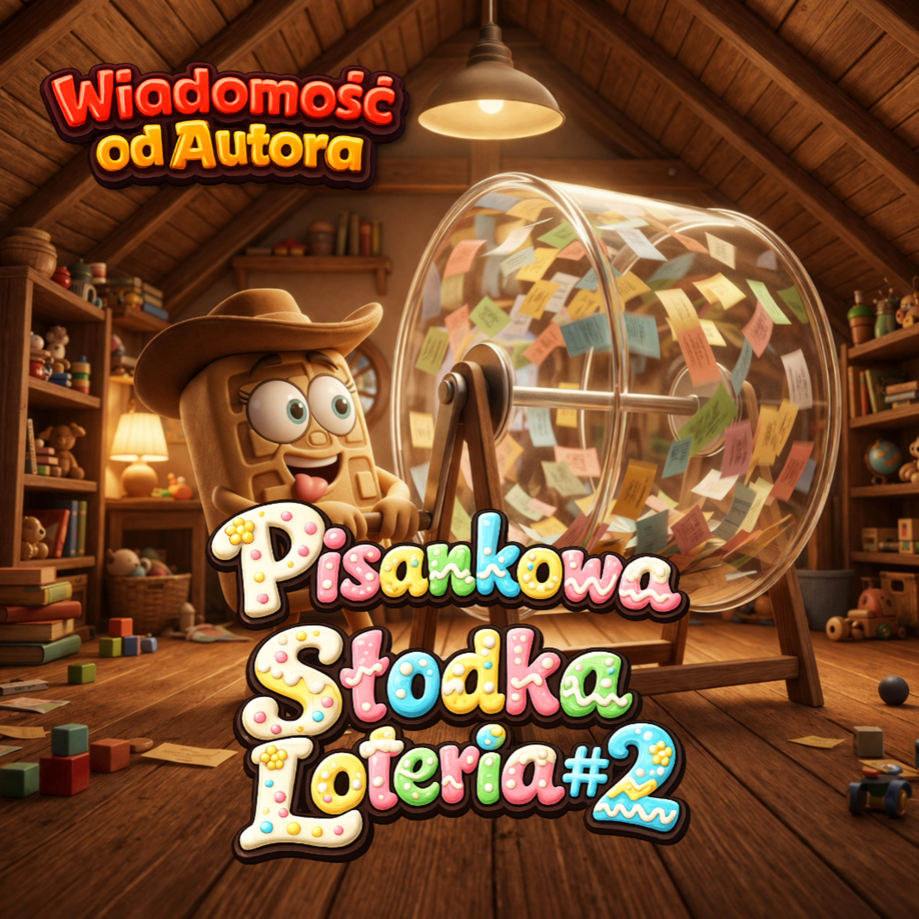Znamy zwycięzcę 2 loterii! 🥚 Wiadomość od Autora | Felek Wafelek (OA_015)