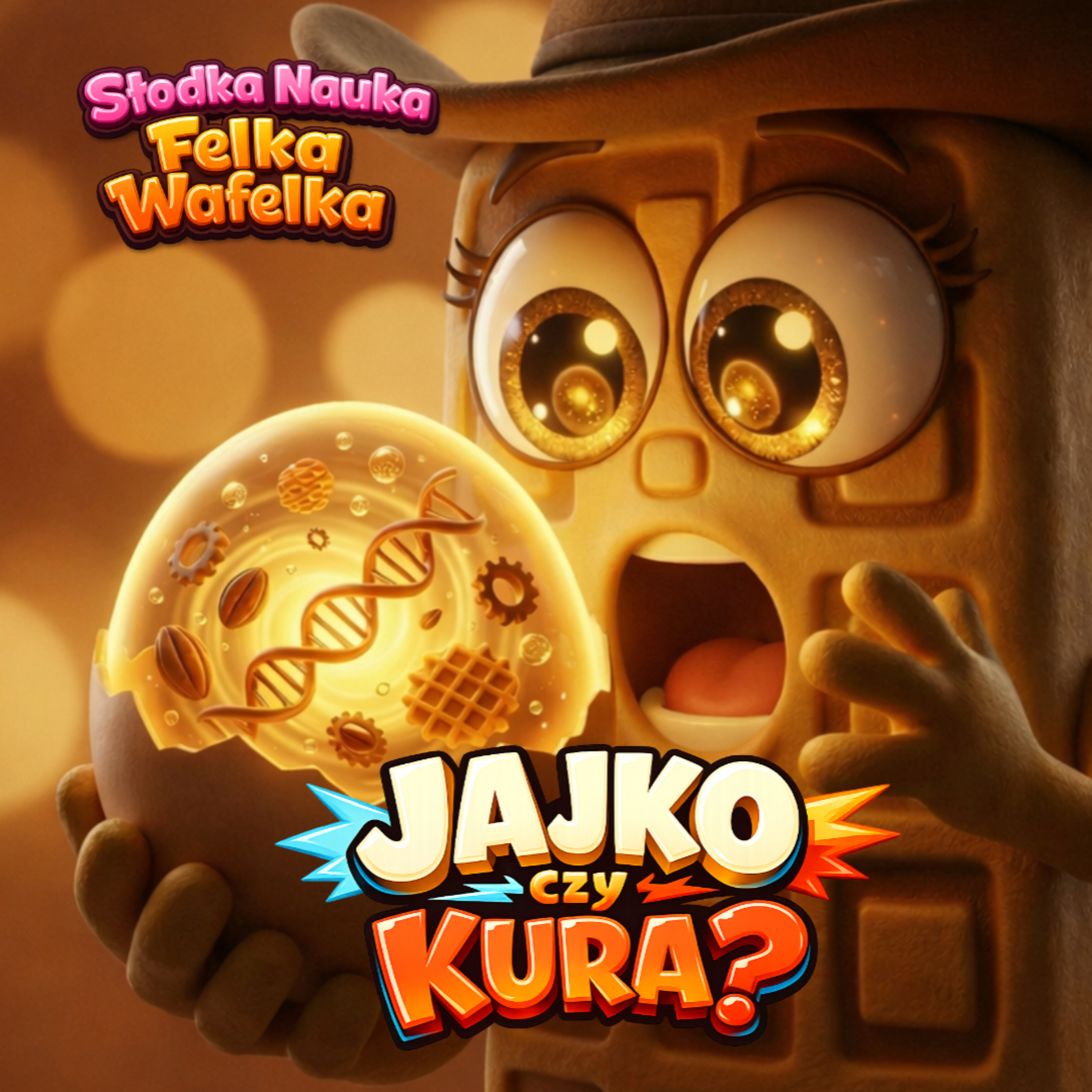 Jajko czy kura? Co było pierwsze? 🥚 nauka dla dzieci | Felek Wafelek (SNF_034)