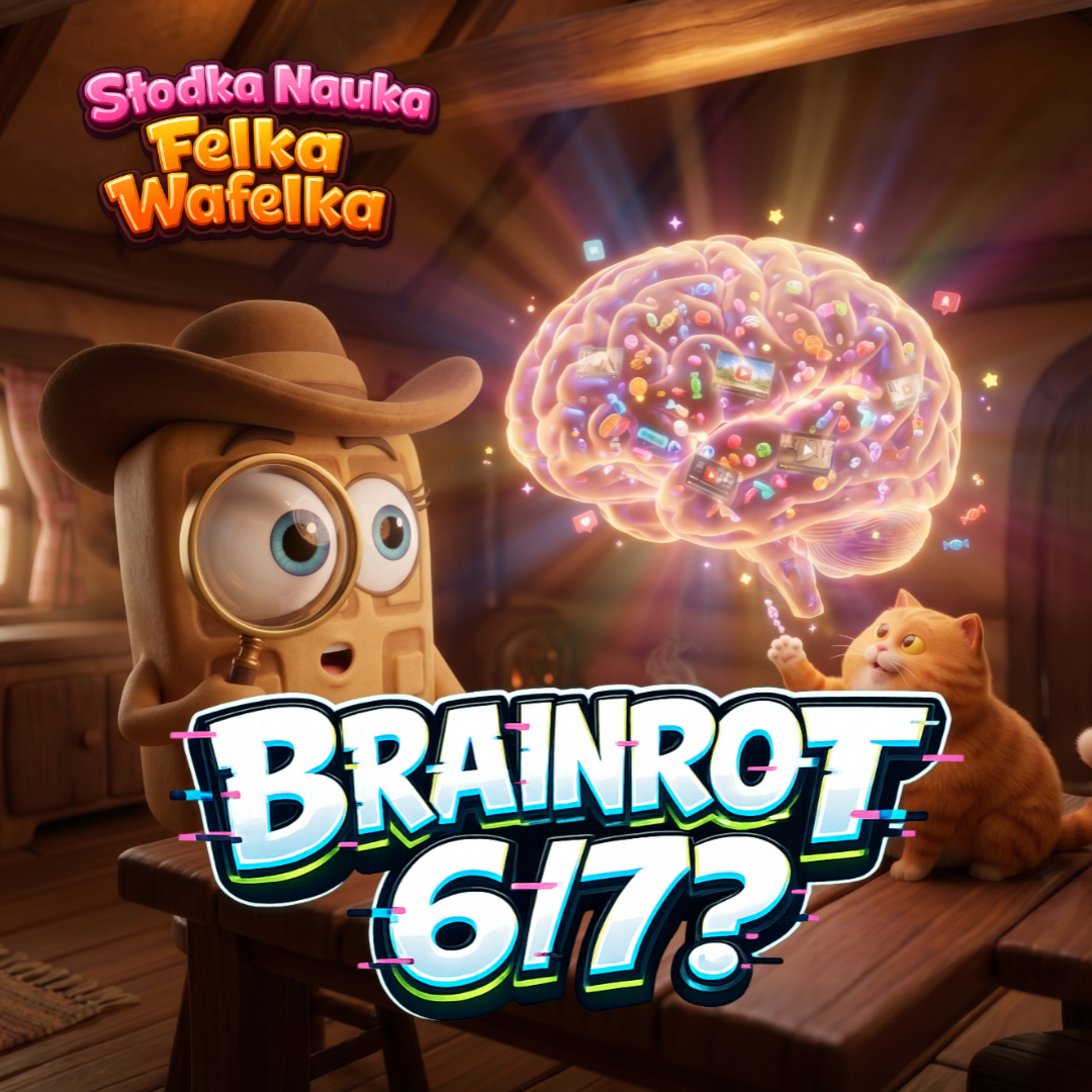 Co to jest brainrot? 🧠 nauka dla dzieci | Felek Wafelek (SNF_036)