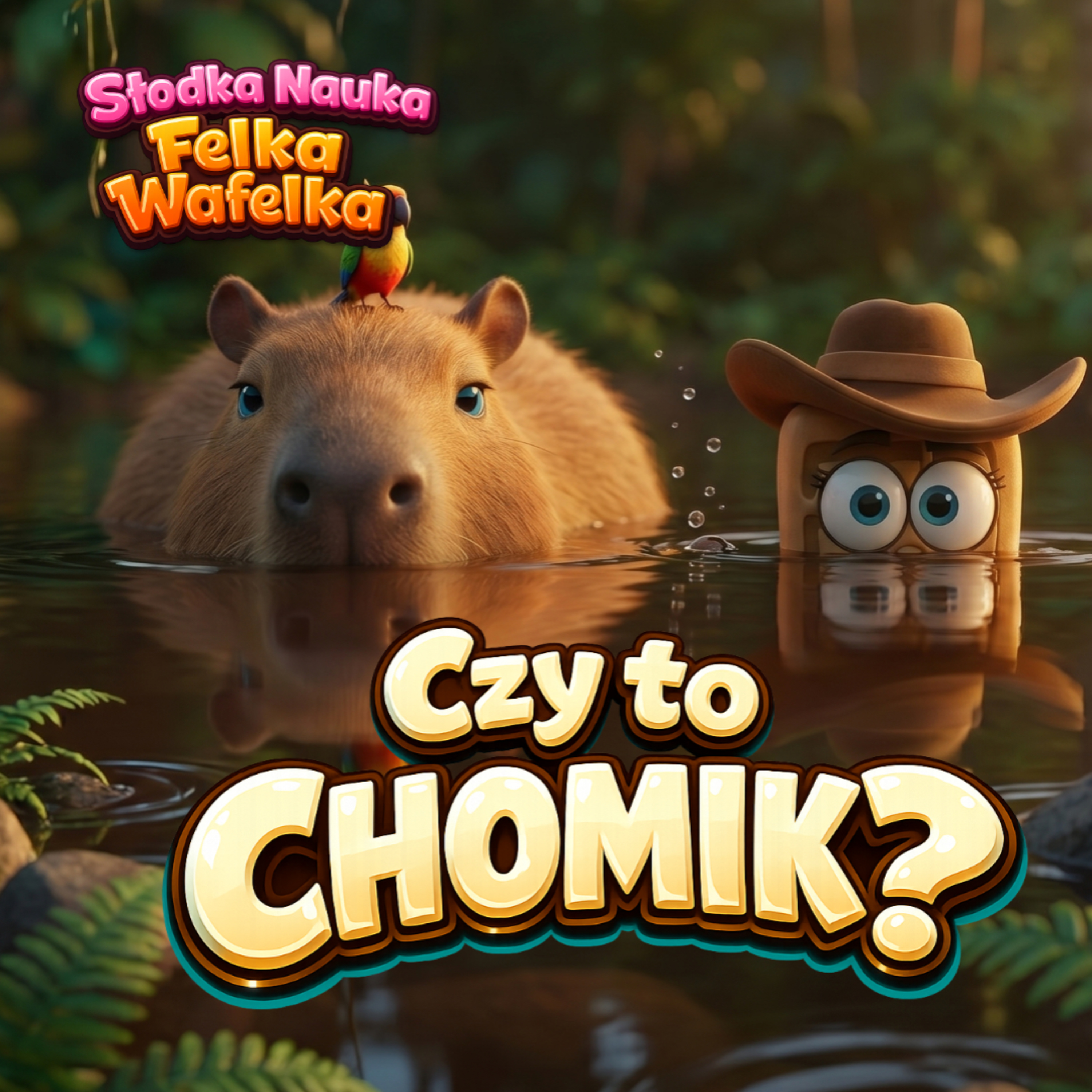 Czy kapibara to olbrzymi chomik? 🦫 nauka dla dzieci | Felek Wafelek (SNF_037)