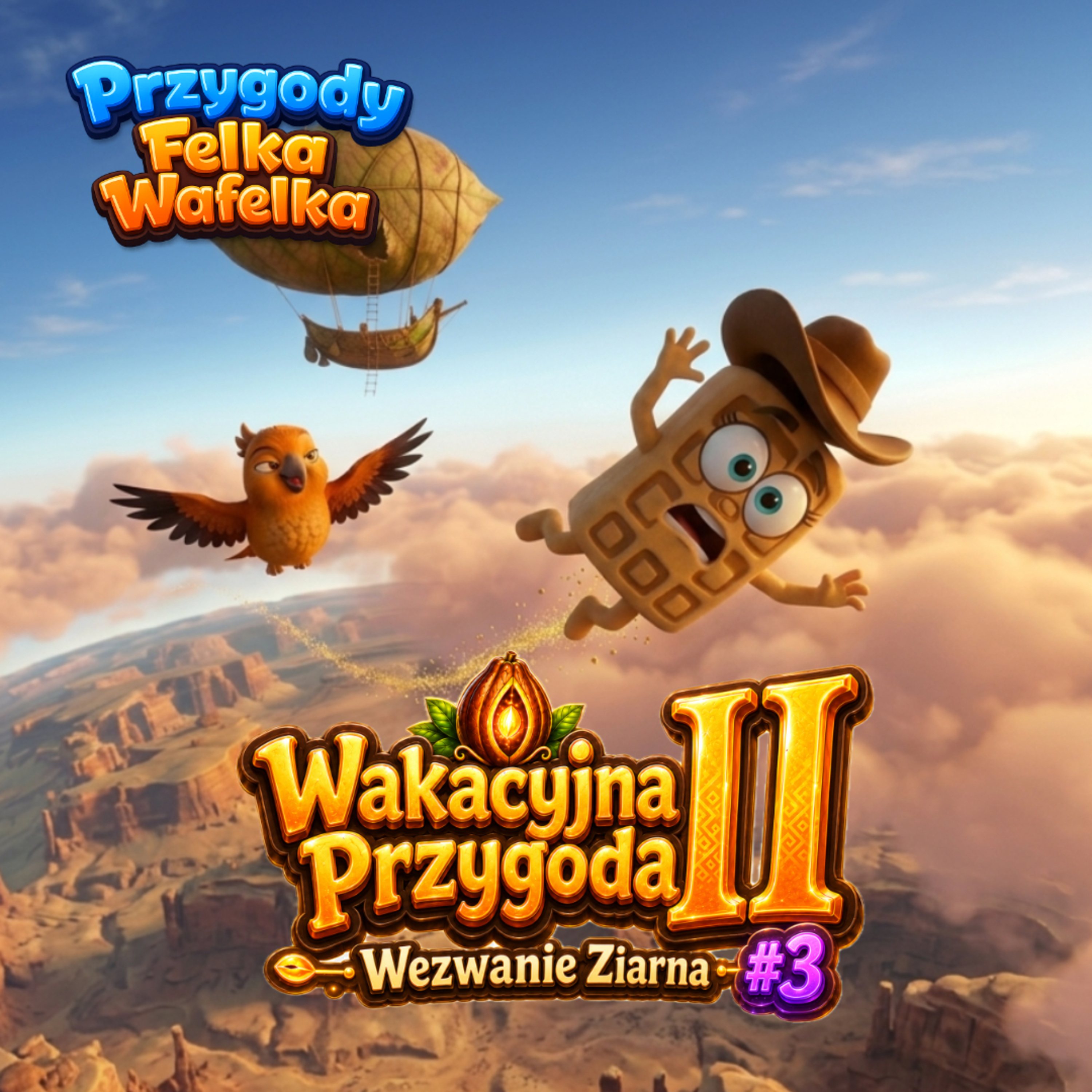 Wezwanie Ziarna 3 🍃 bajka przygodowa dla dzieci (Wakacyjna Przygoda II) | Felek Wafelek (PFW_074)