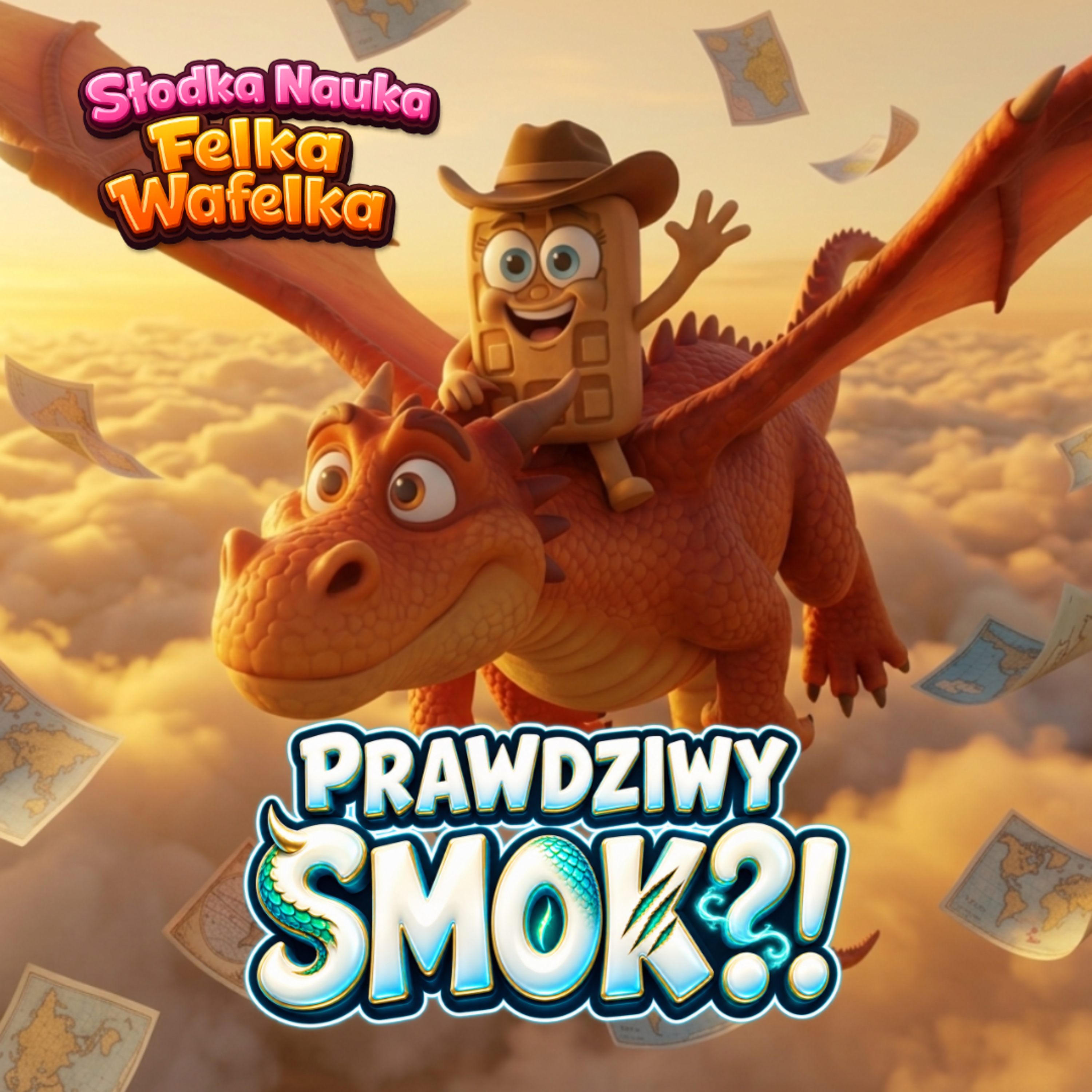 Czy smoki istniały naprawdę? 🐉 nauka dla dzieci | Felek Wafelek (SNF_059)