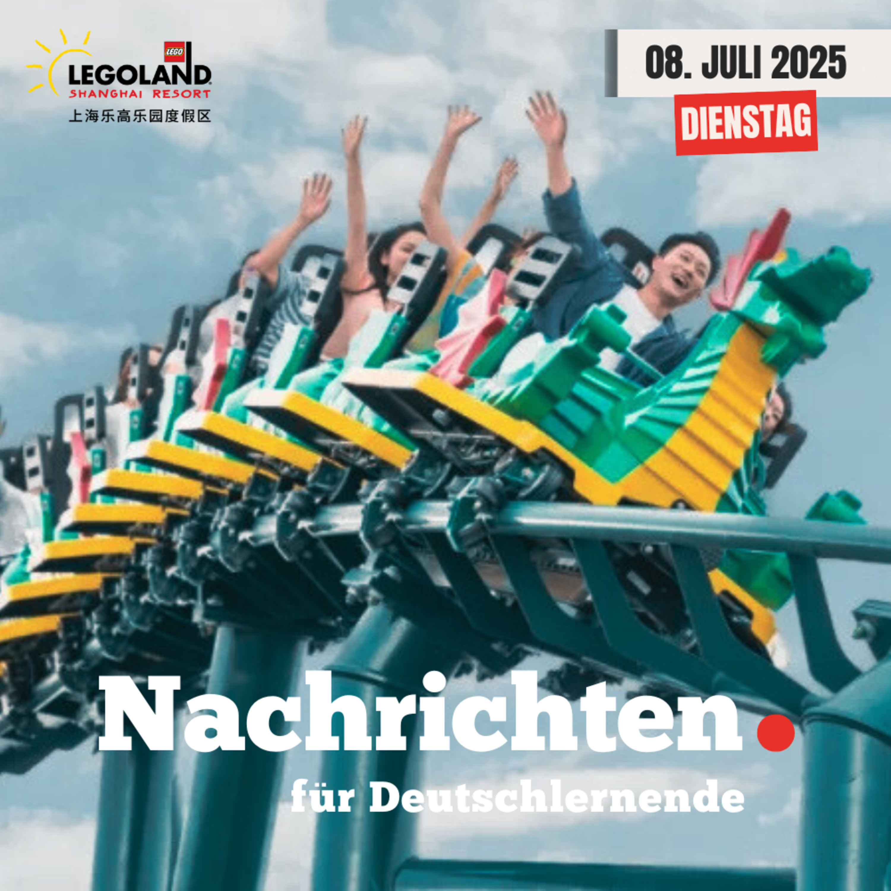 #80 Nachrichten für Deutschlernende vom 08. Juli 2025 episode artwork