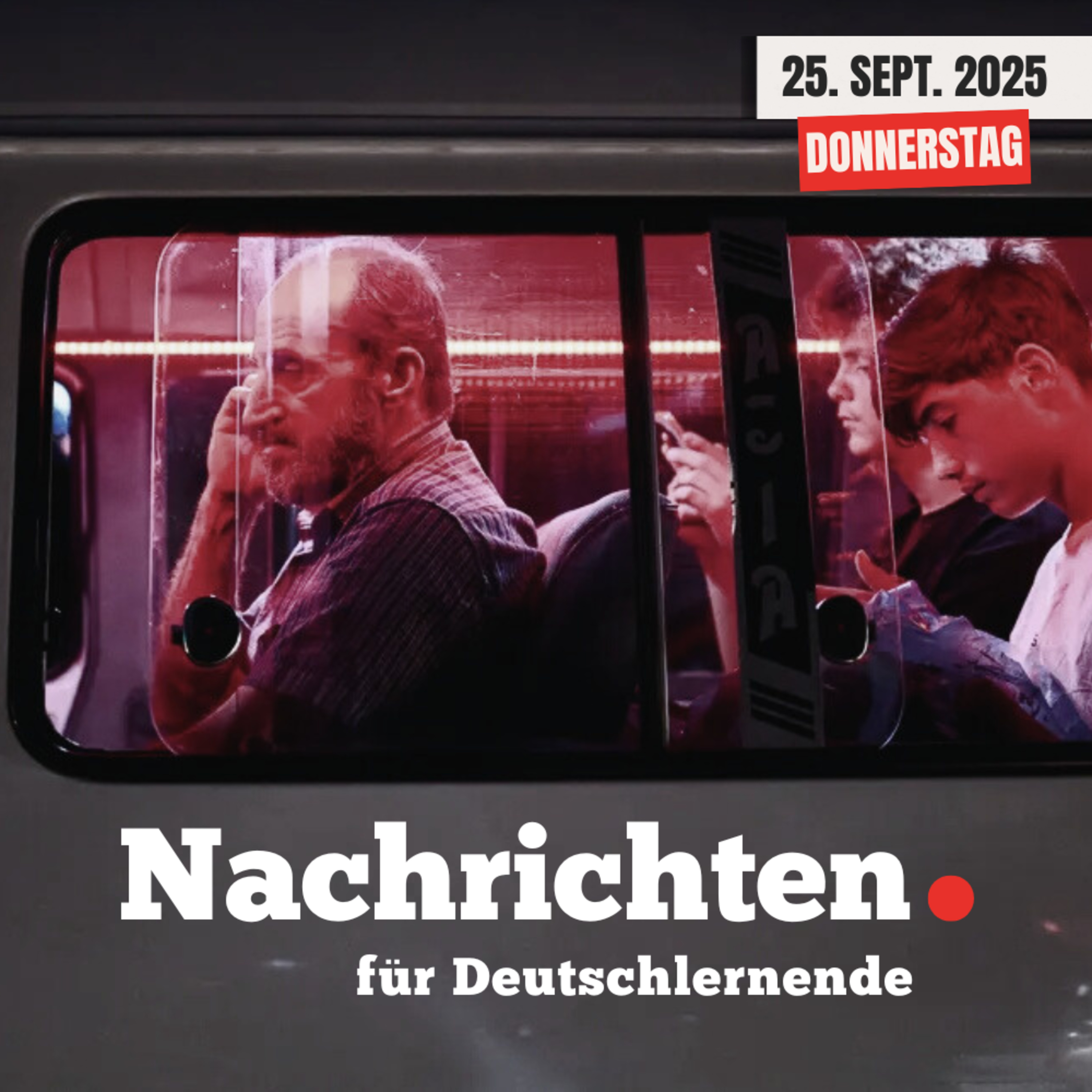 #129 Nachrichten für Deutschlernende vom 25. September 2025 | Nachrichten in Einfacher Sprache episode artwork