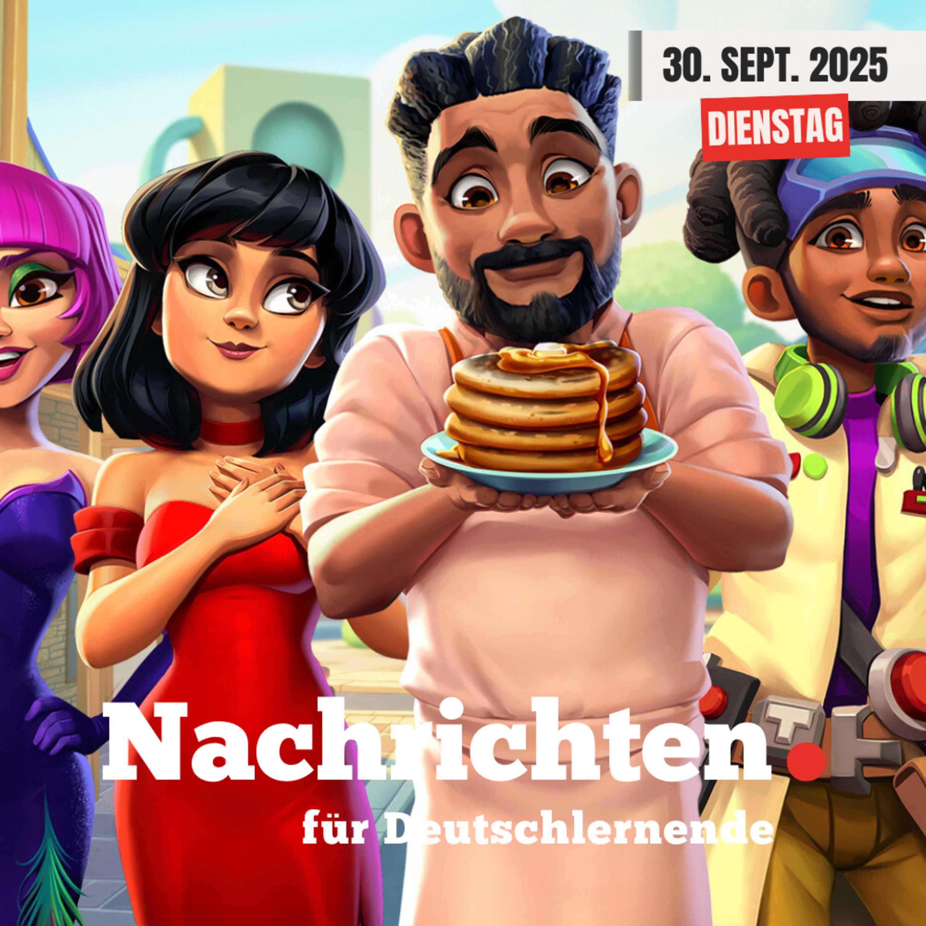 #133 Nachrichten für Deutschlernende vom 30. September 2025 | Nachrichten in Einfacher Sprache episode artwork