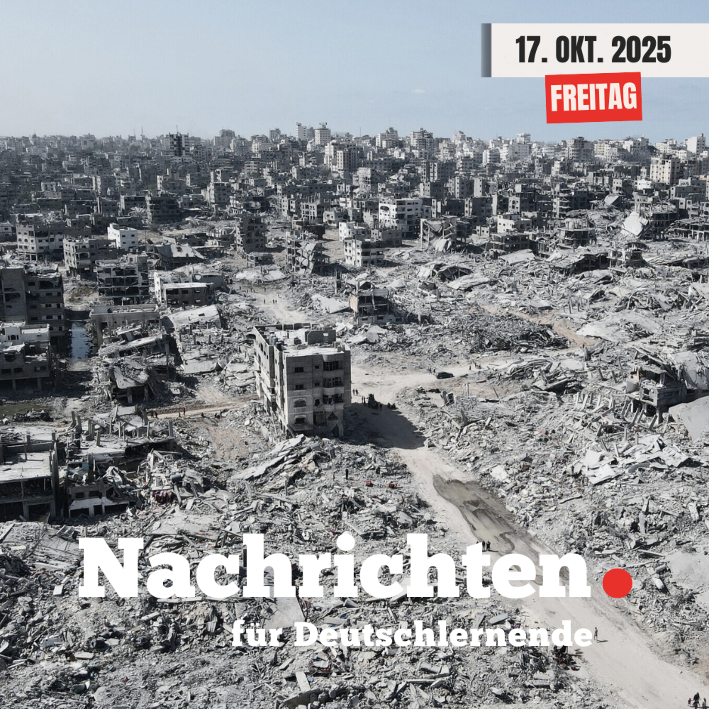 #141 Nachrichten für Deutschlernende vom 17. Oktober 2025 | Nachrichten in Einfacher Sprache episode artwork