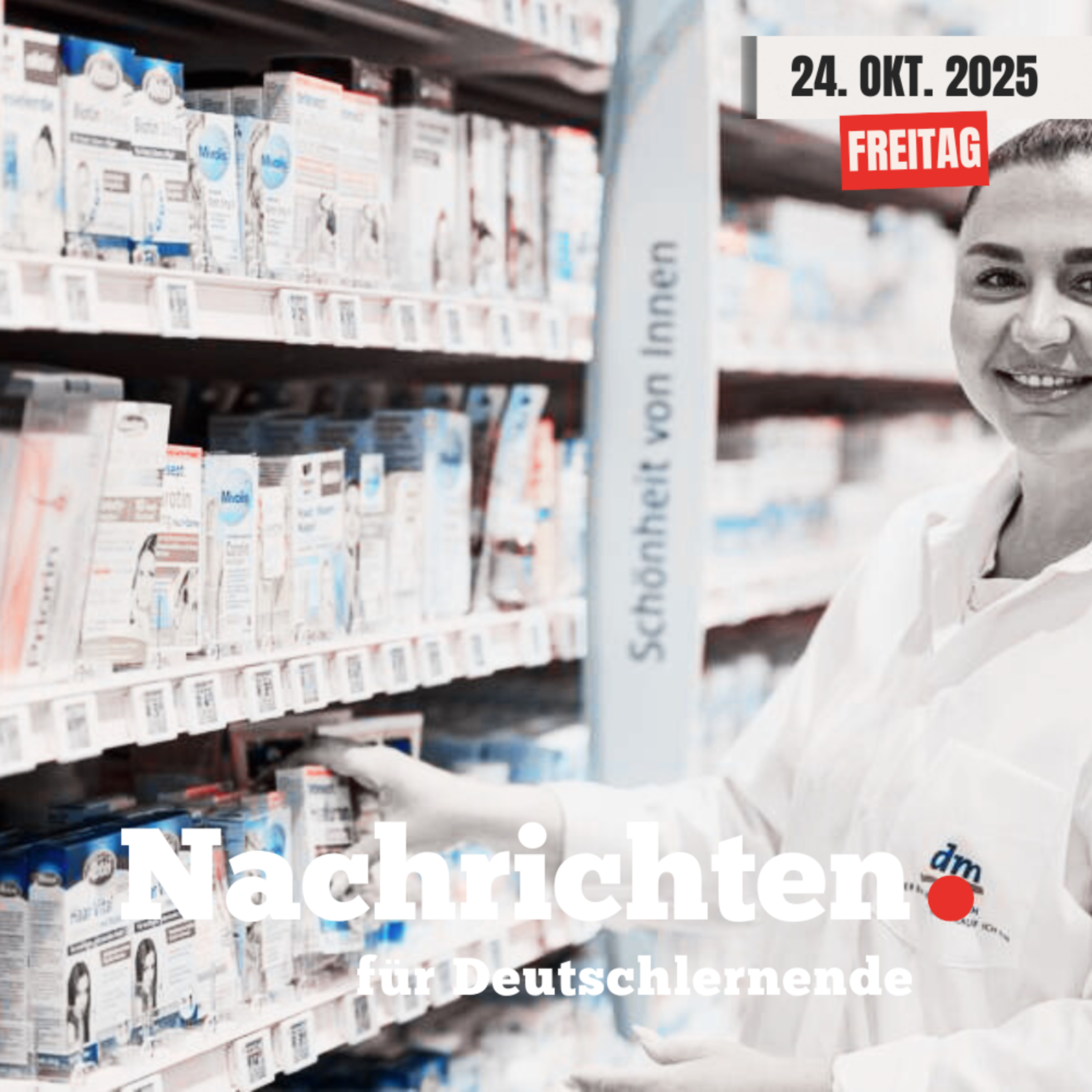 #146 Nachrichten für Deutschlernende vom 24. Oktober 2025 | Nachrichten in Einfacher Sprache episode artwork