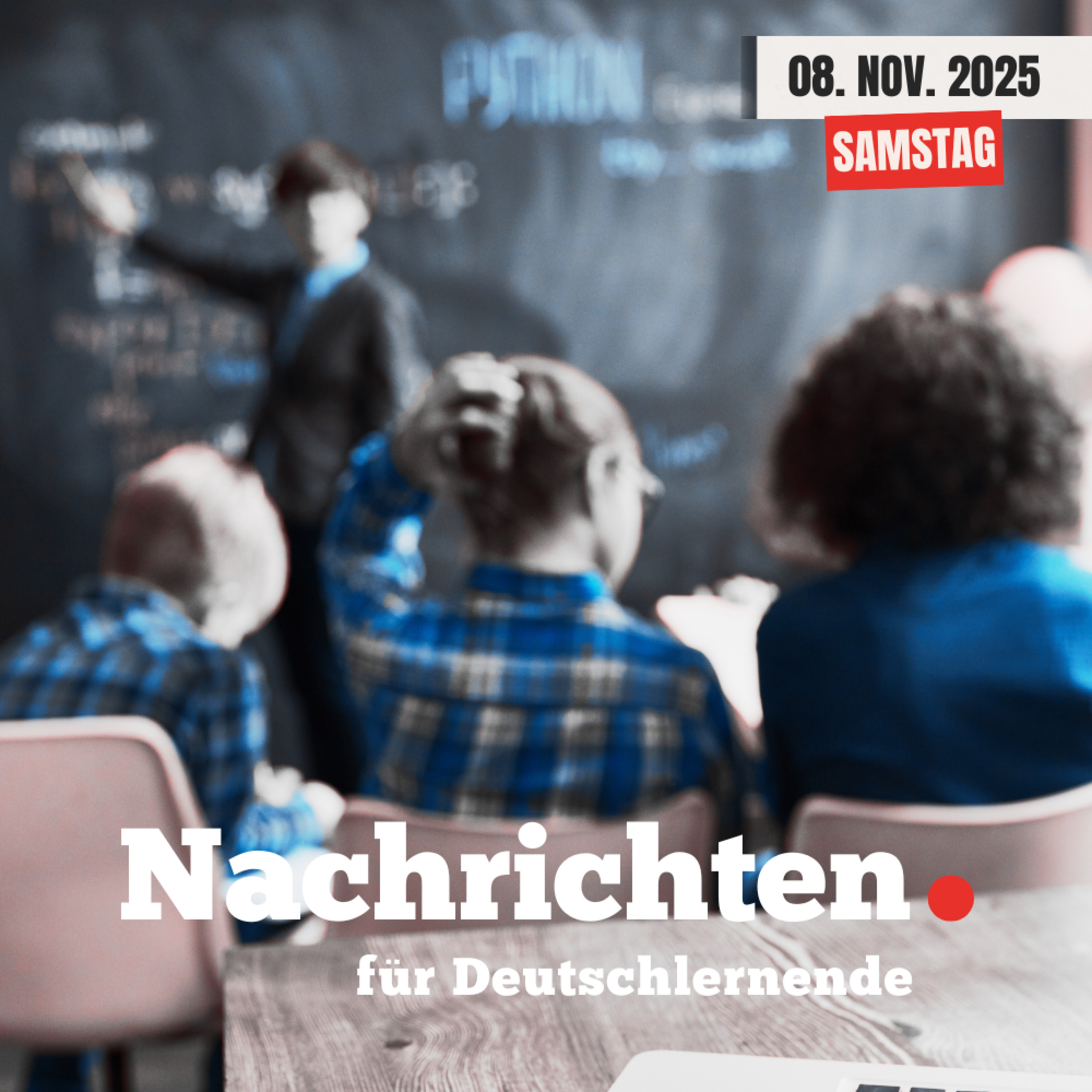 #162 Nachrichten für Deutschlernende vom 08. November 2025 | Nachrichten in Einfacher Sprache episode artwork