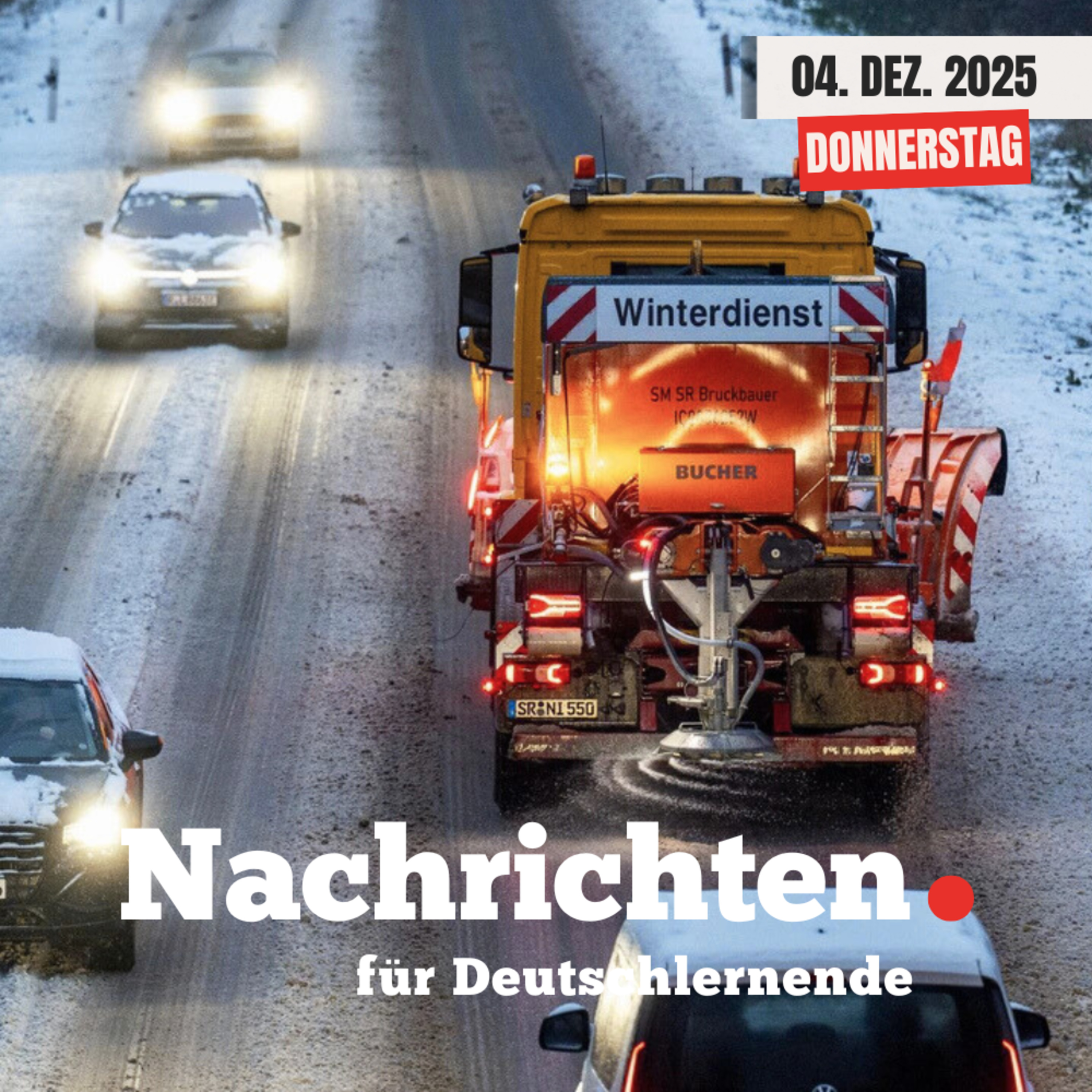 #198 Nachrichten für Deutschlernende vom 04. Dezember 2025 | Nachrichten in Einfacher Sprache episode artwork
