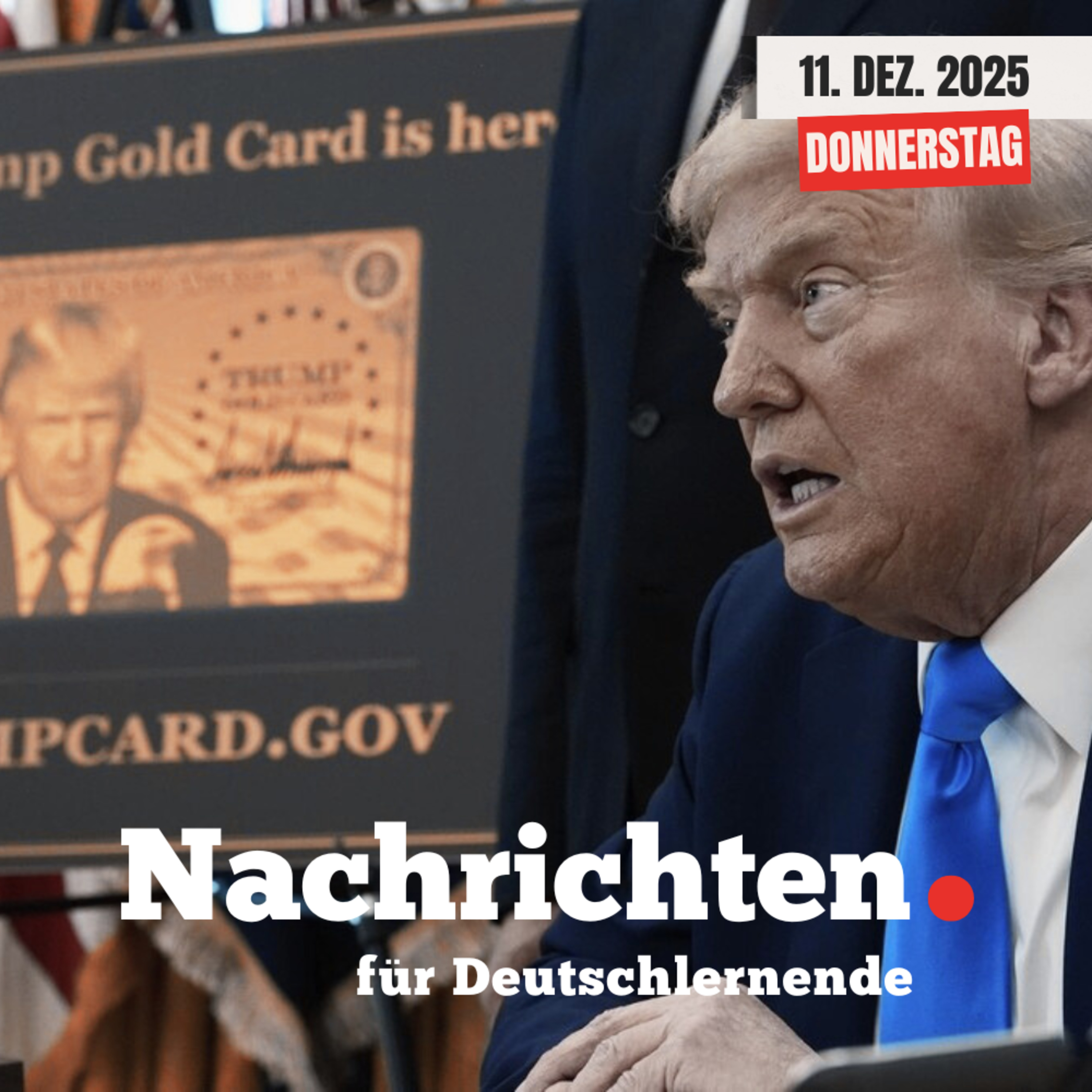 #212 Nachrichten für Deutschlernende vom 11. Dezember 2025 | Nachrichten in Einfacher Sprache episode artwork