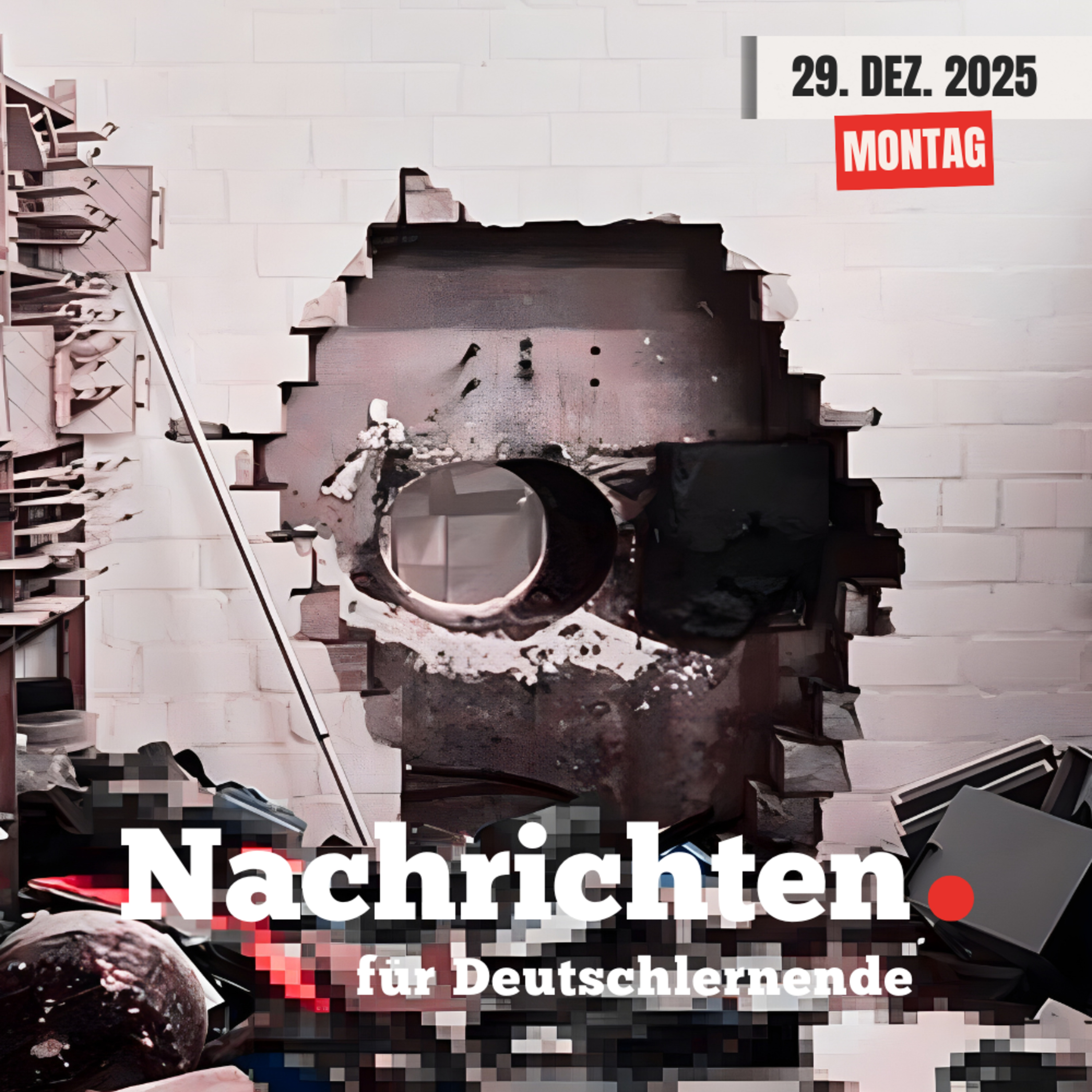 #234 Nachrichten für Deutschlernende vom 29. Dezember 2025 | Nachrichten in Einfacher Sprache episode artwork