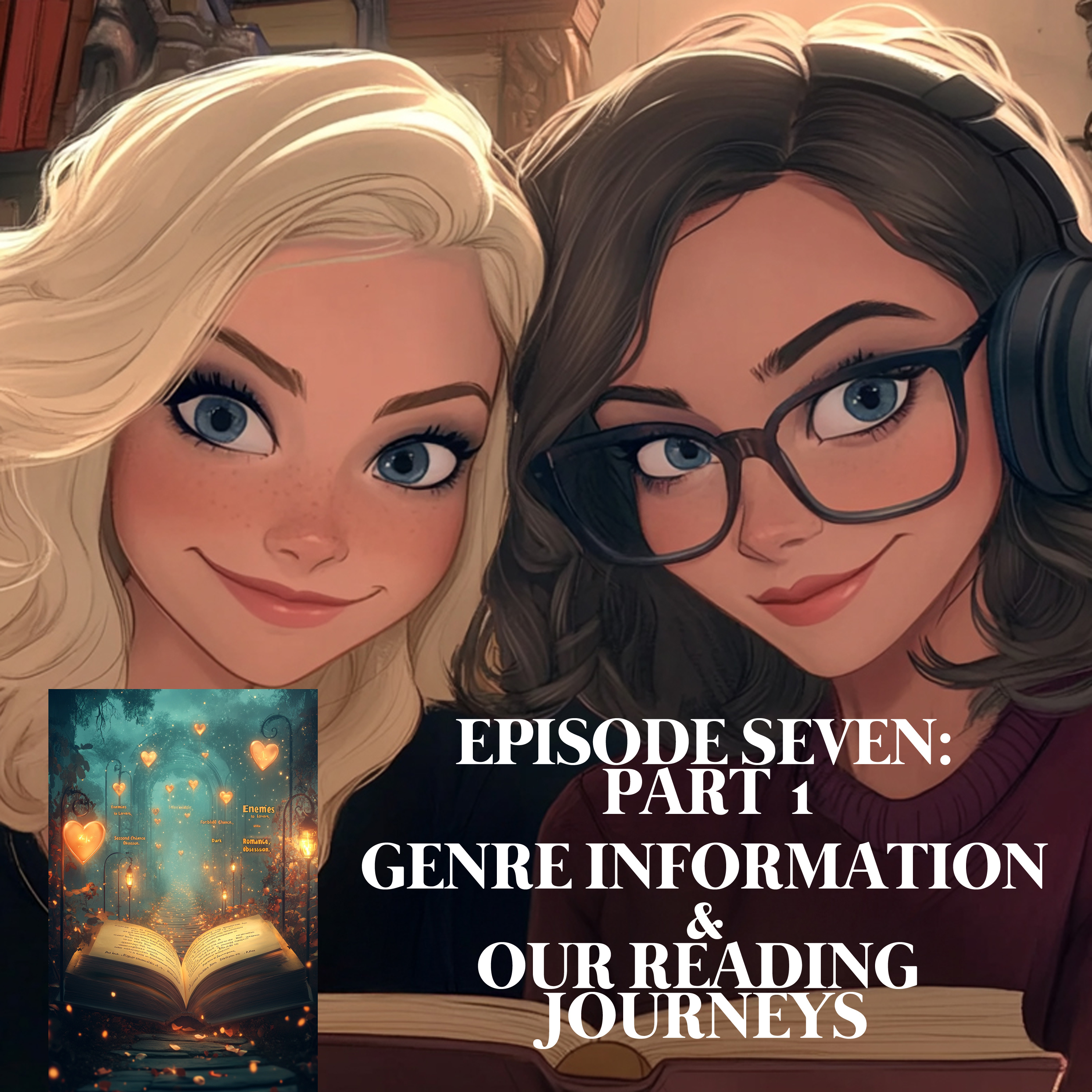 EPISODE 7 PART 1 – GENRE INFORMATION / OUR READING JOURNEYS episode artwork