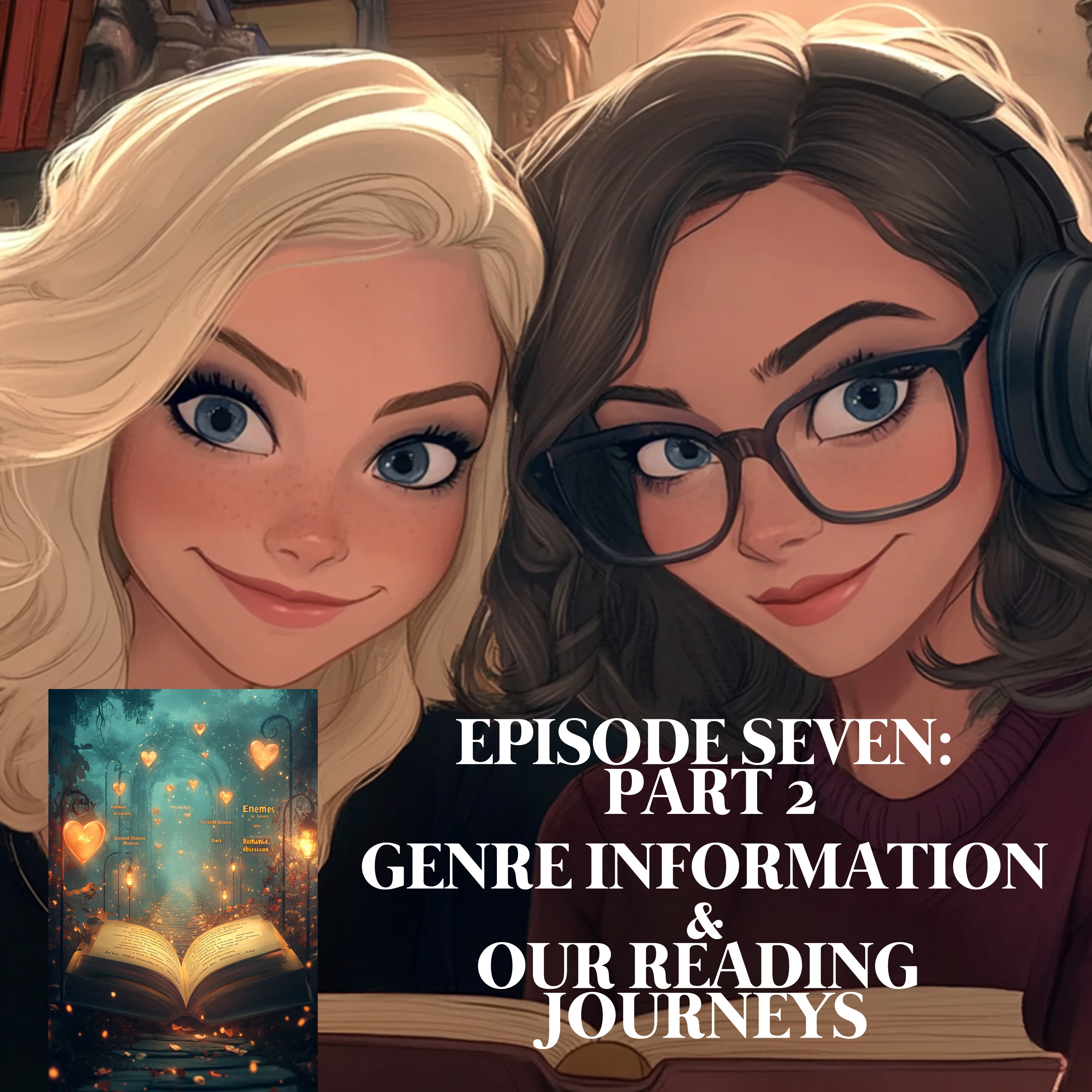 EPISODE 7 PART 2 – GENRE INFORMATION / OUR READING JOURNEYS episode artwork