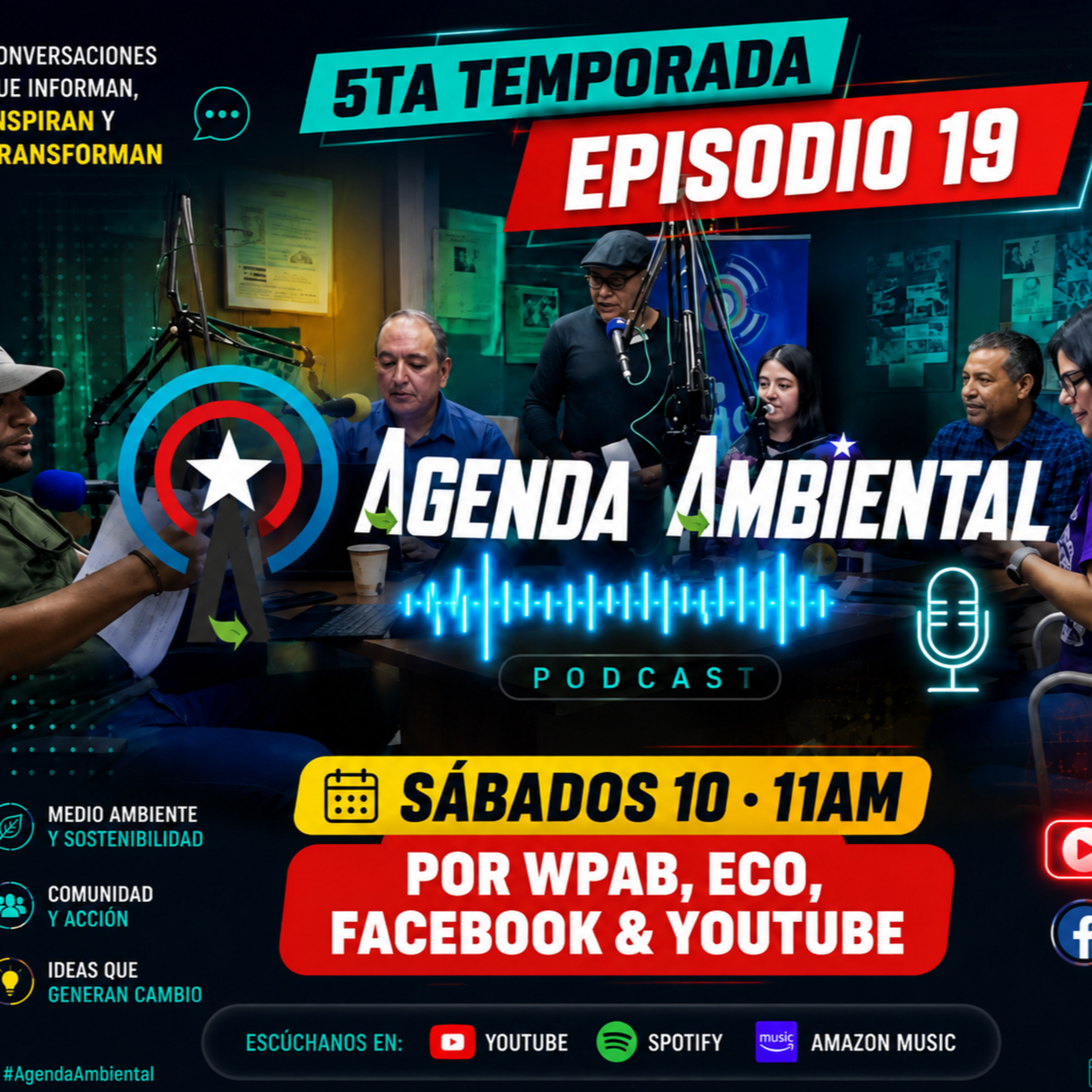 T5, Ep. 19: 🌿 Árboles vs. calor extremo en Puerto Rico episode artwork
