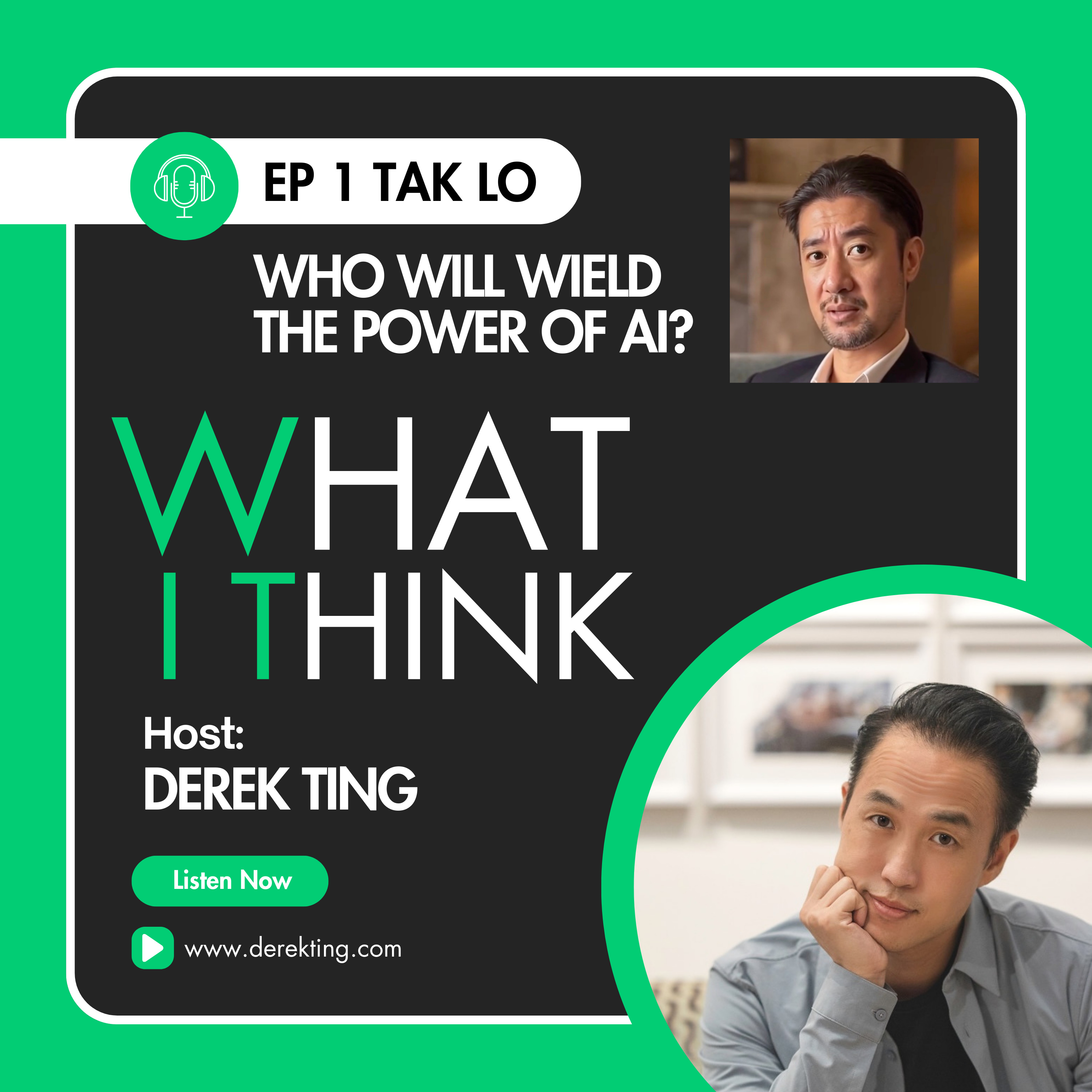Who will wield the power of Artificial Intelligence? with Tak Lo, AI Strategist and Investor  episode artwork