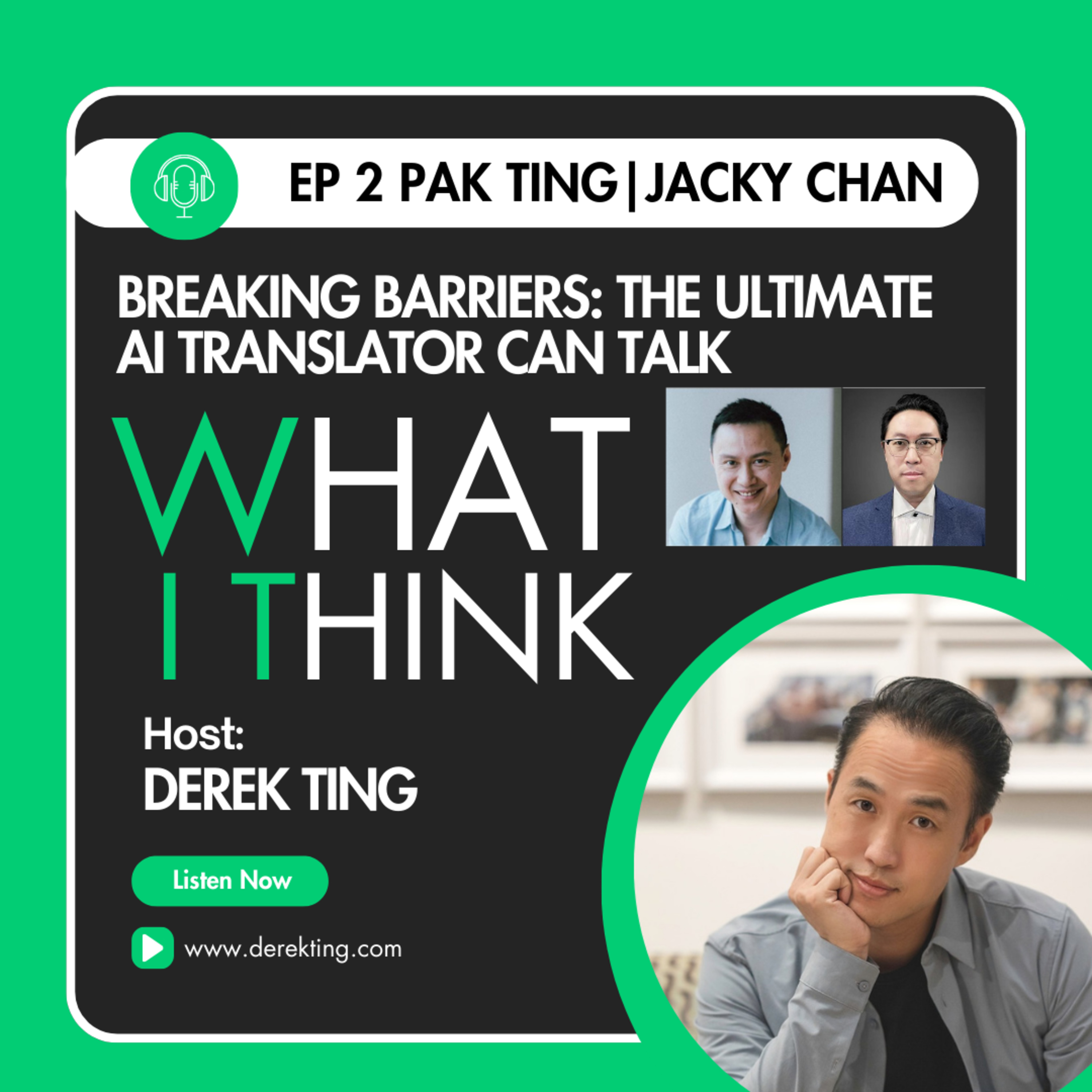 The Ultimate AI Translator Can Talk: CEO Pak-Sun, CTO Jacky Chan episode artwork