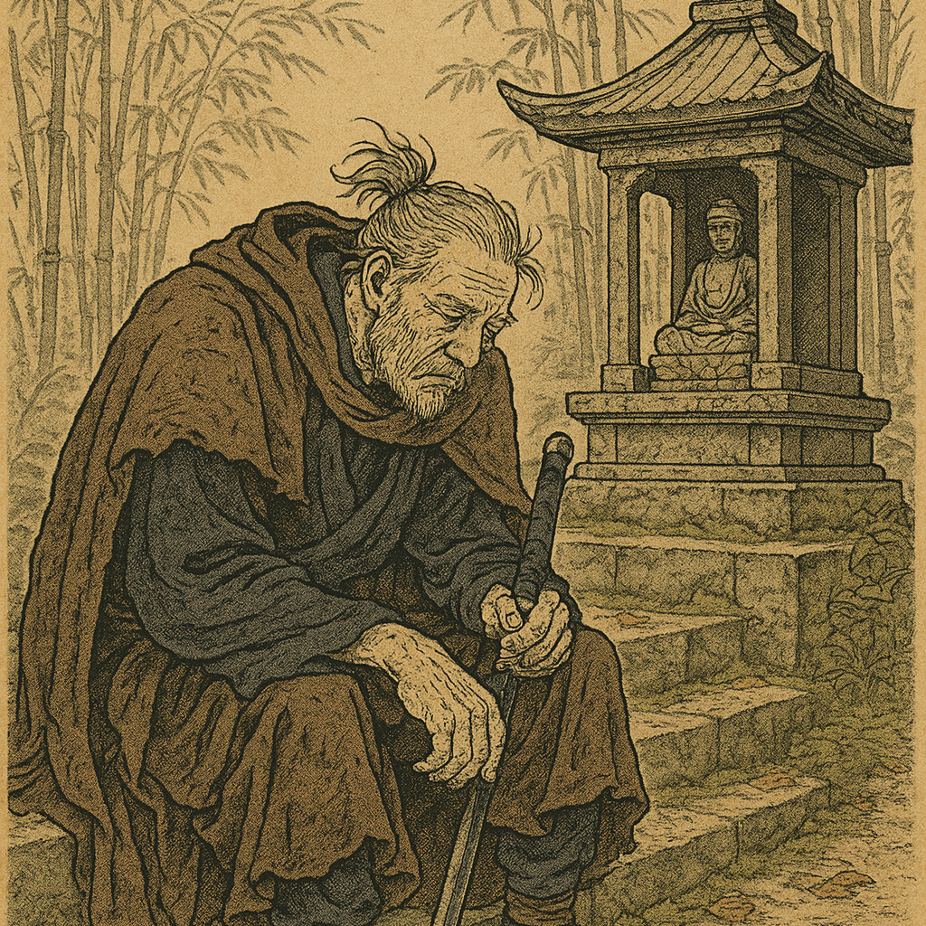 The Bard and the Biwa | The Silent Bamboo Grove episode artwork