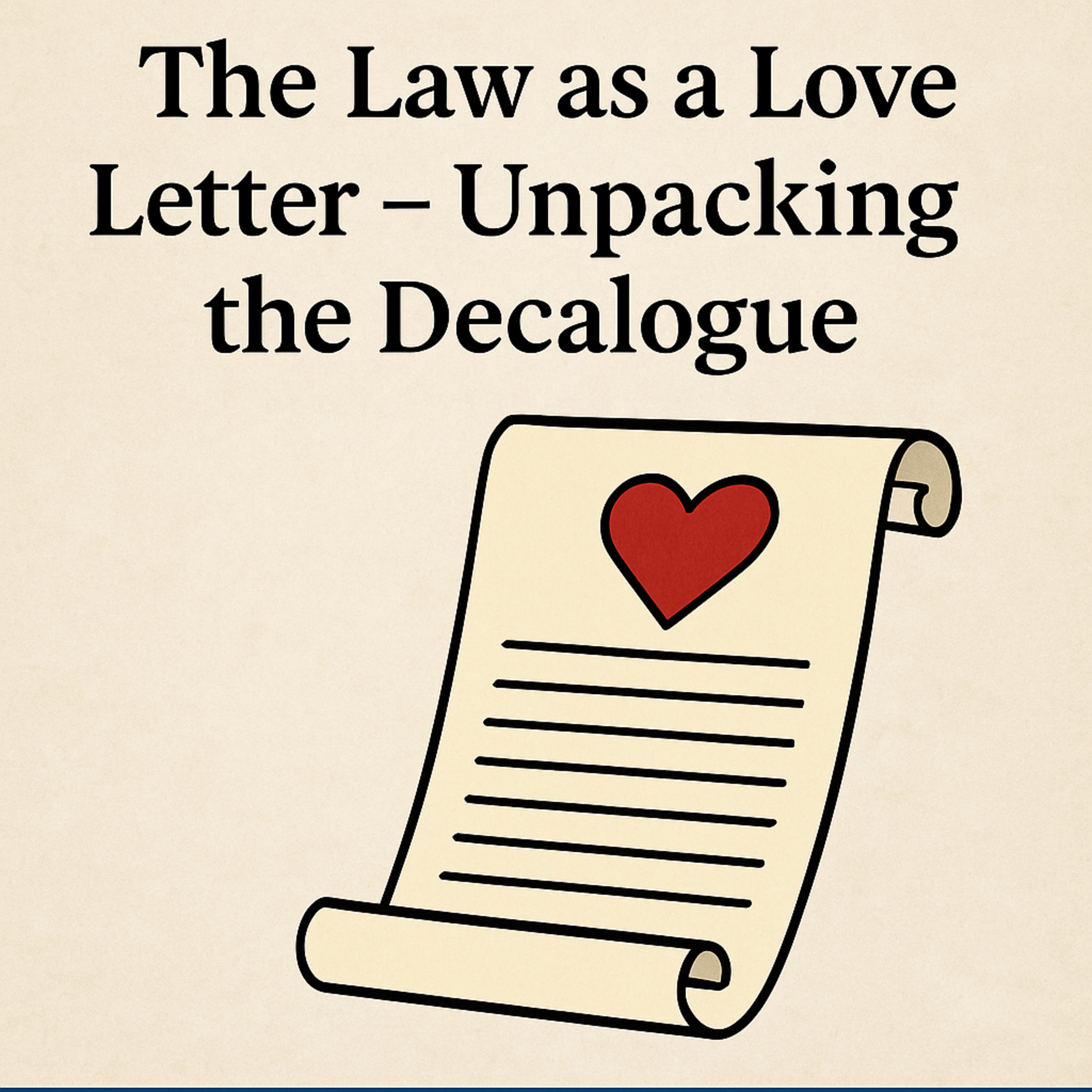 2025 Q3 L08 Bonus - The Law as a Love Letter – Unpacking the Decalogue episode artwork