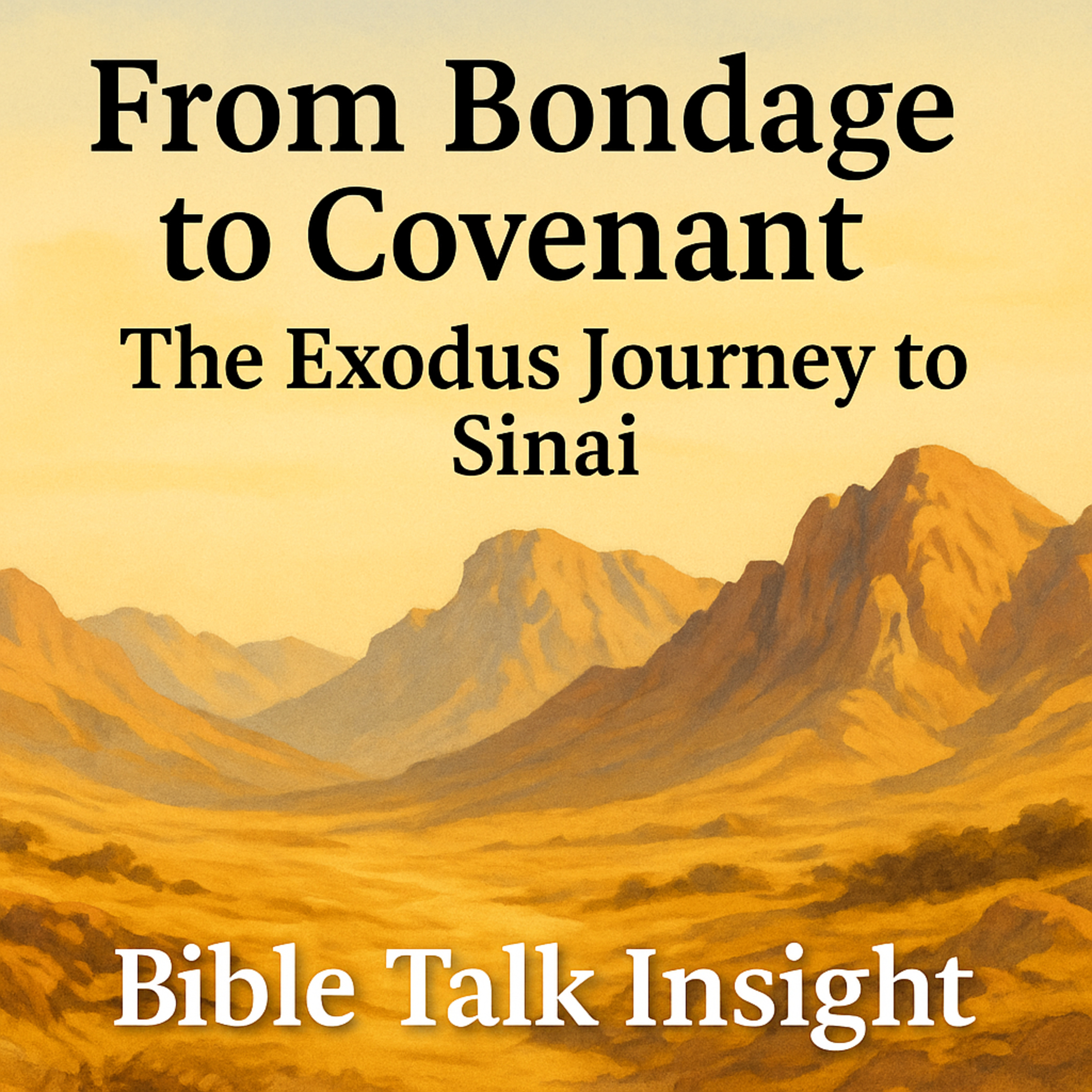 2025 Q3 L08 Supplemental - From Bondage to Covenant – The Exodus Journey to Sinai episode artwork