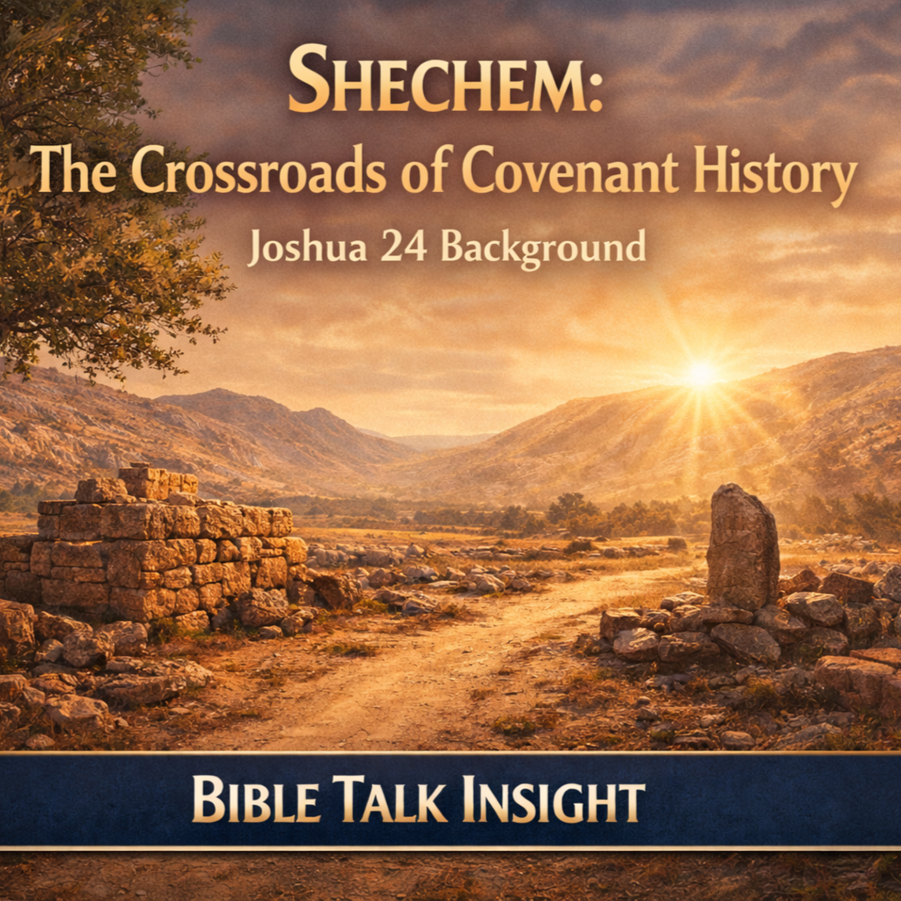 2025 Q4 L13 Supplemental Shechem: The Crossroads of Covenant History  episode artwork