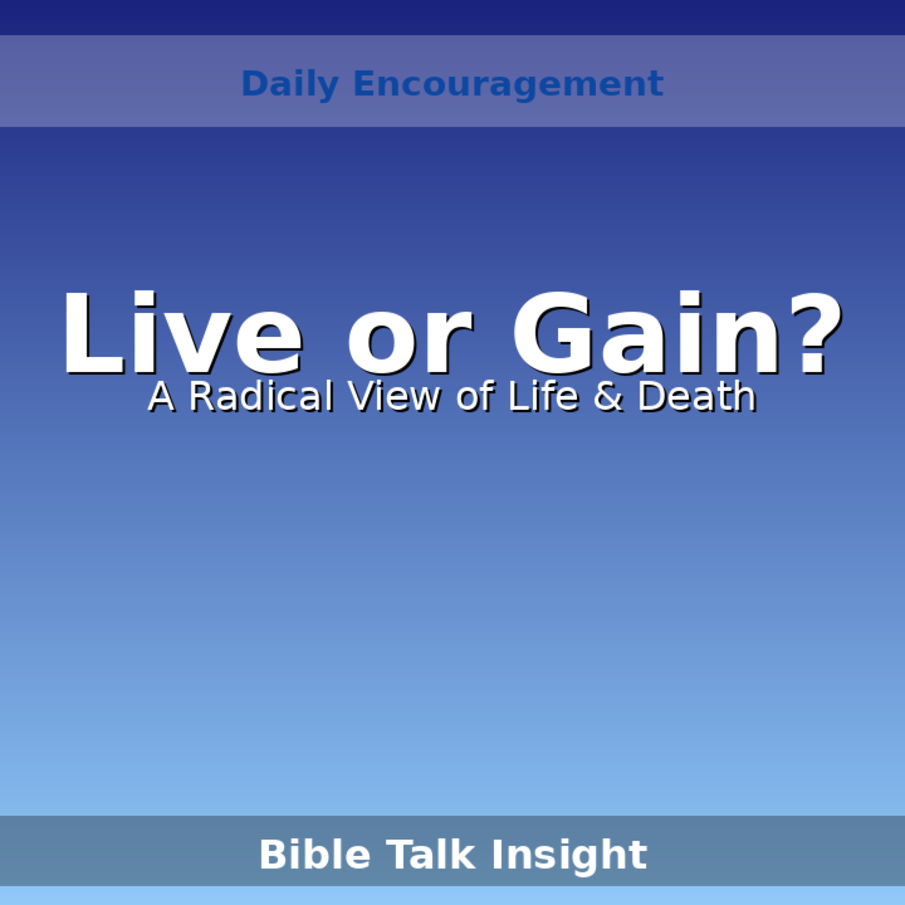 2026 Q1 L03 Preview - How can death be a “gain”? episode artwork