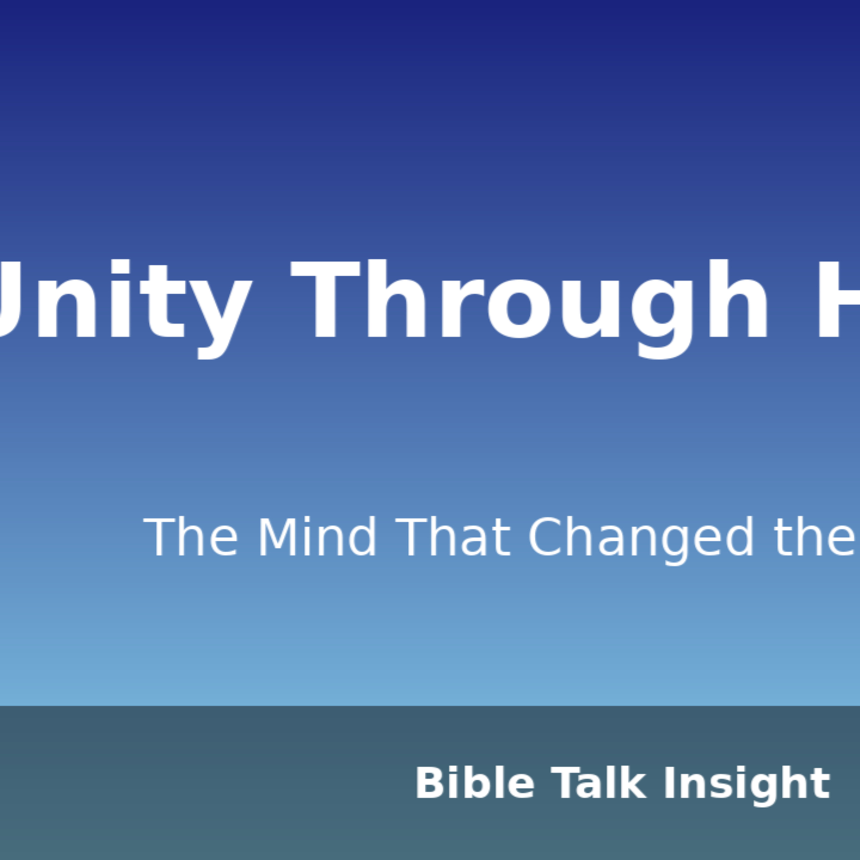 2026 Q1 L04 Video Overview - Unity Through Humility episode artwork