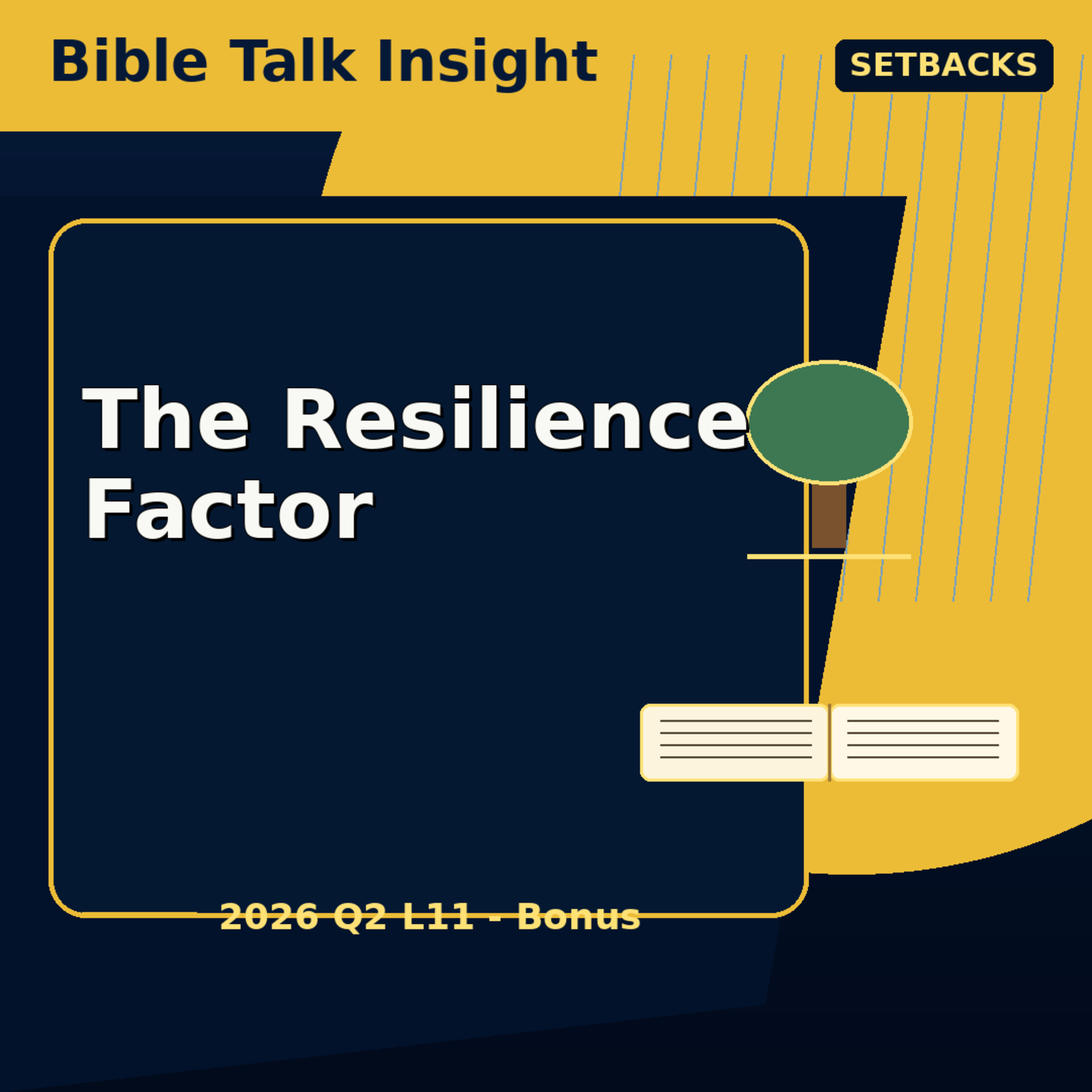 The Resilience Factor: How Pain Produces Purpose - L11 Overview episode artwork