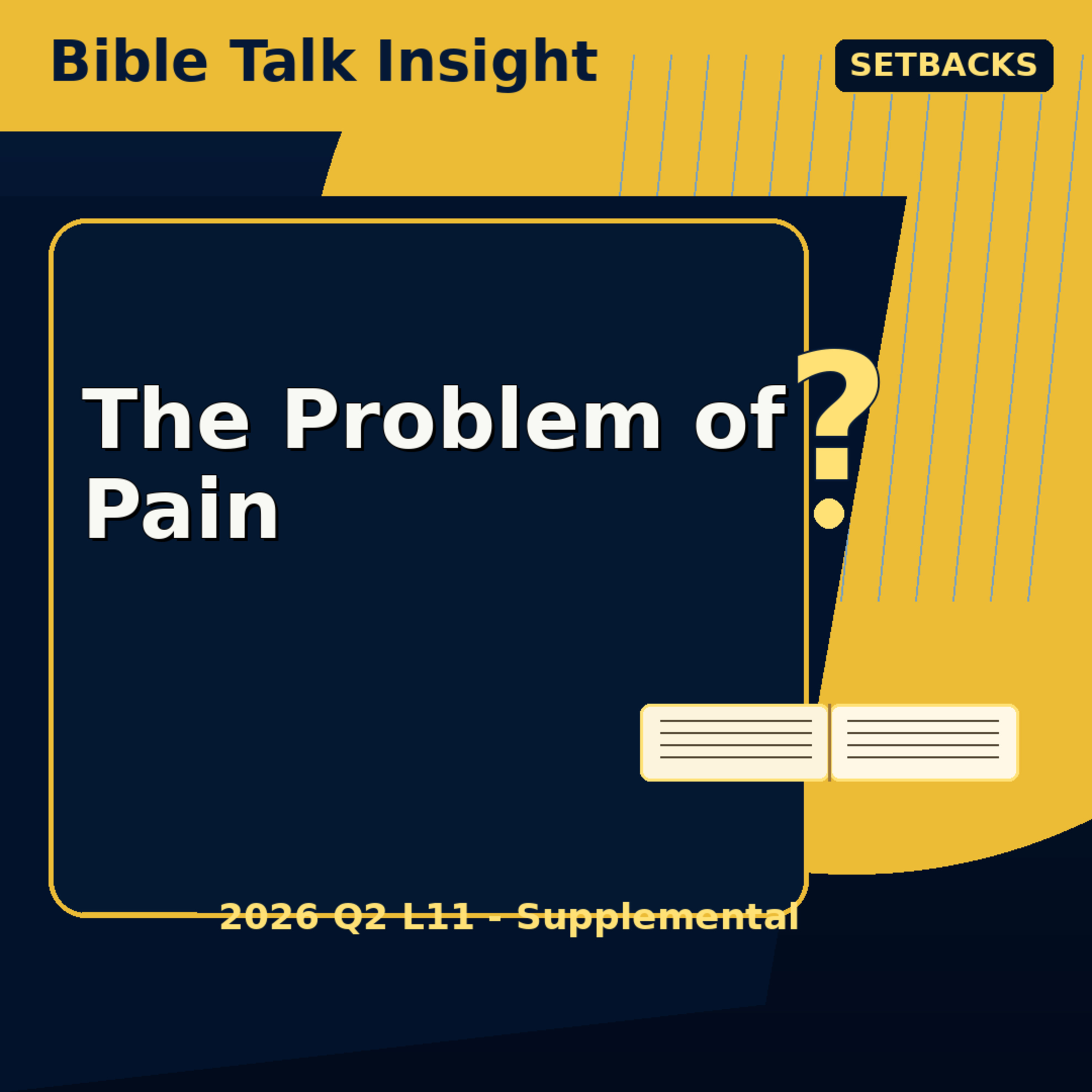 Background Insights: The Ancient Problem of Pain - L11 Supplemental episode artwork