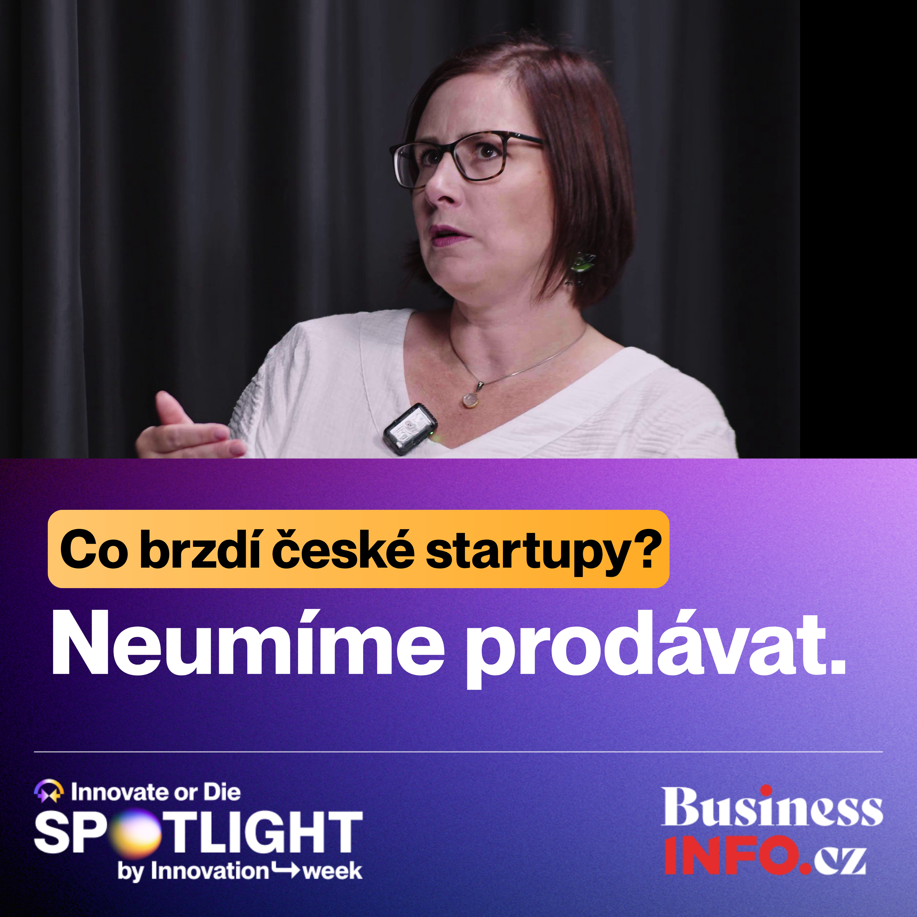 95 % startupů zkrachuje do 2 let. Proč u nás 80 % přežije | Markéta Uhrová  episode artwork