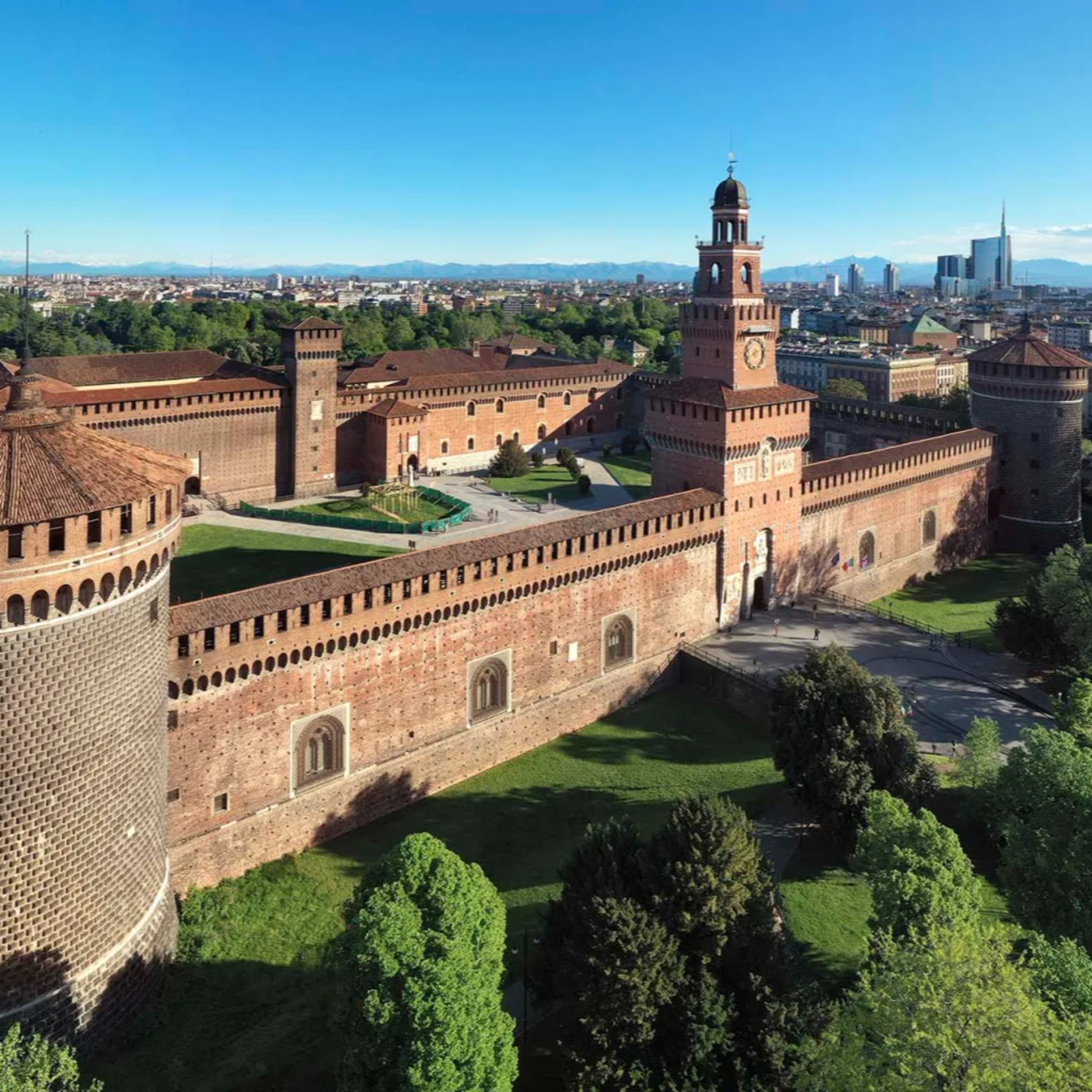 The Sforzesco Castle of Milan episode artwork