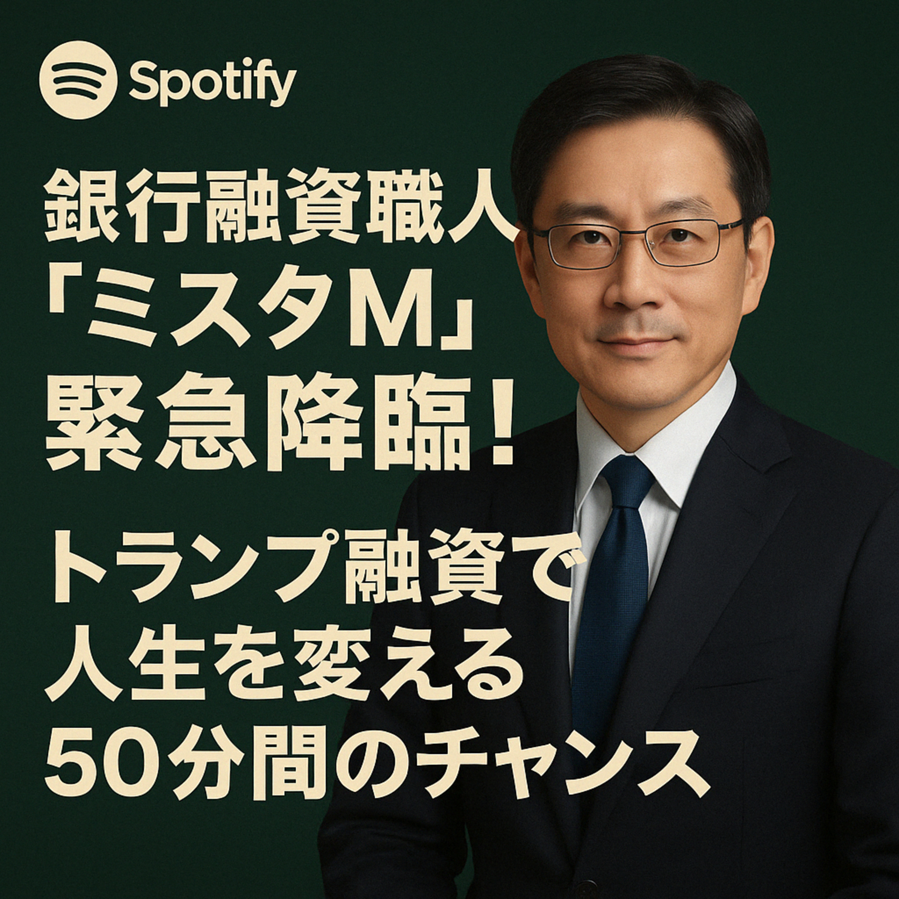 「銀行融資職人・ミスタM」が東京緊急降臨！“ゼロ→億”の秘密を知る50分間 episode artwork