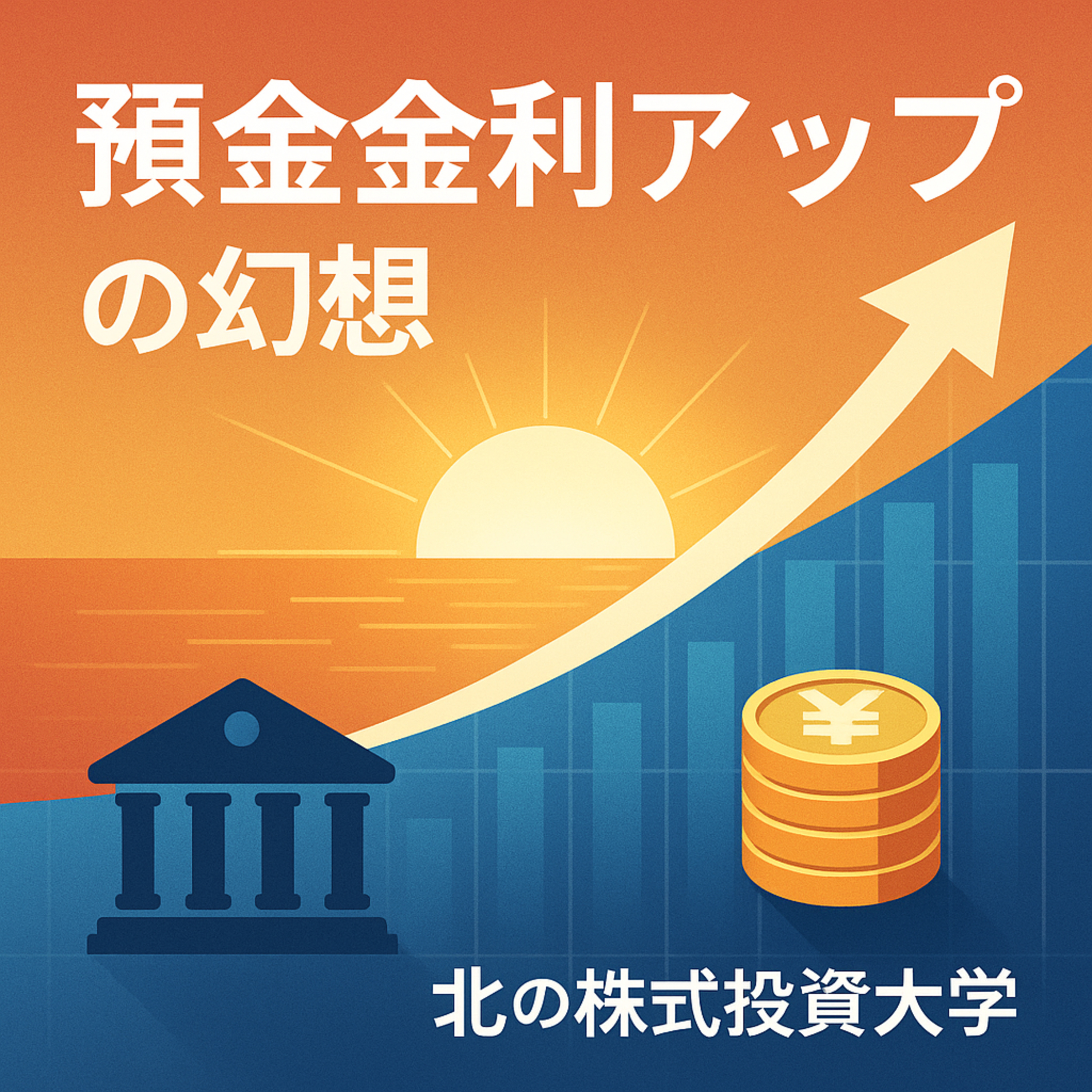 「定期預金で資産形成」は幻想だった！“安全”があなたの資産を溶かす理由とは？ episode artwork