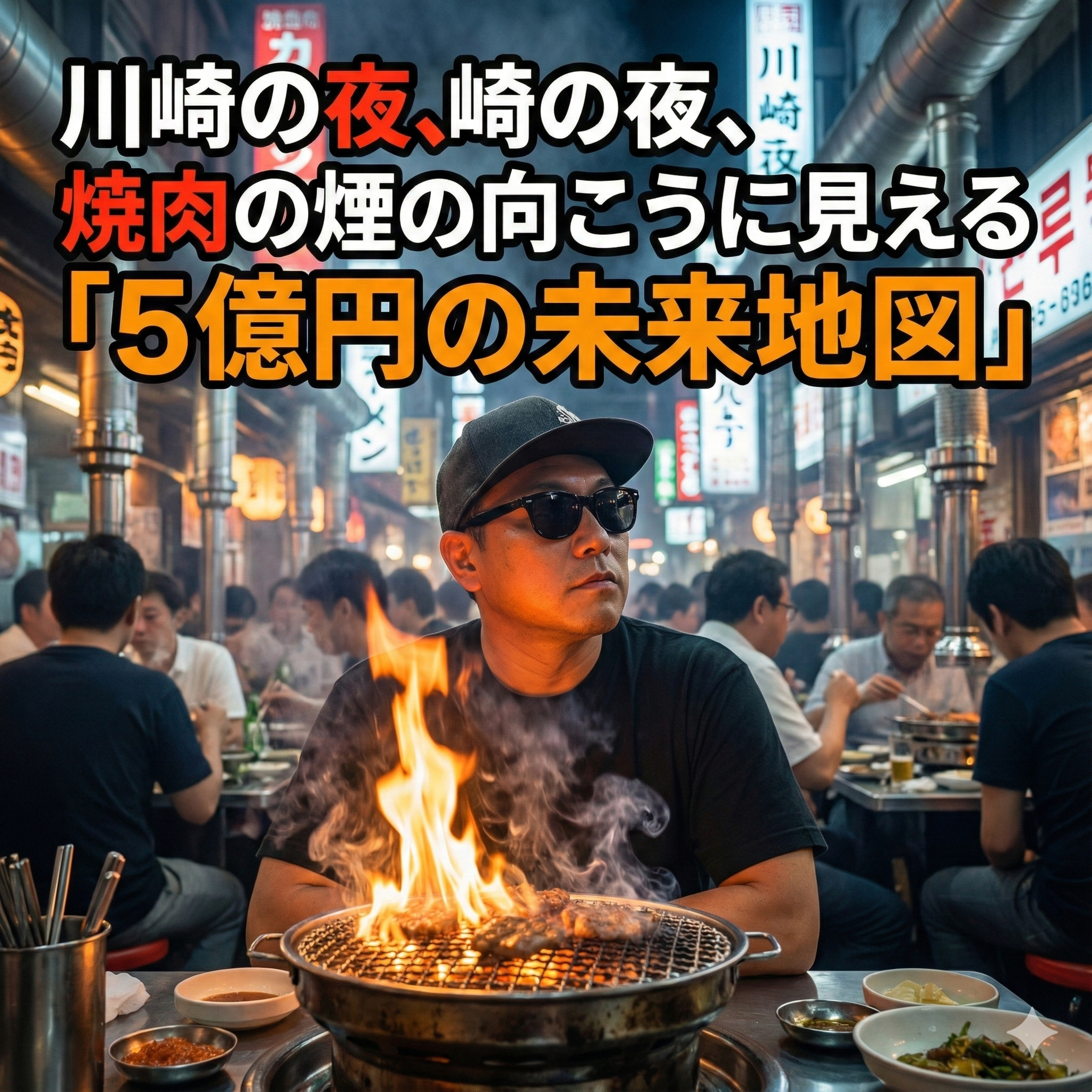 川崎の夜、焼肉の煙に見る「5億円の未来地図」 episode artwork