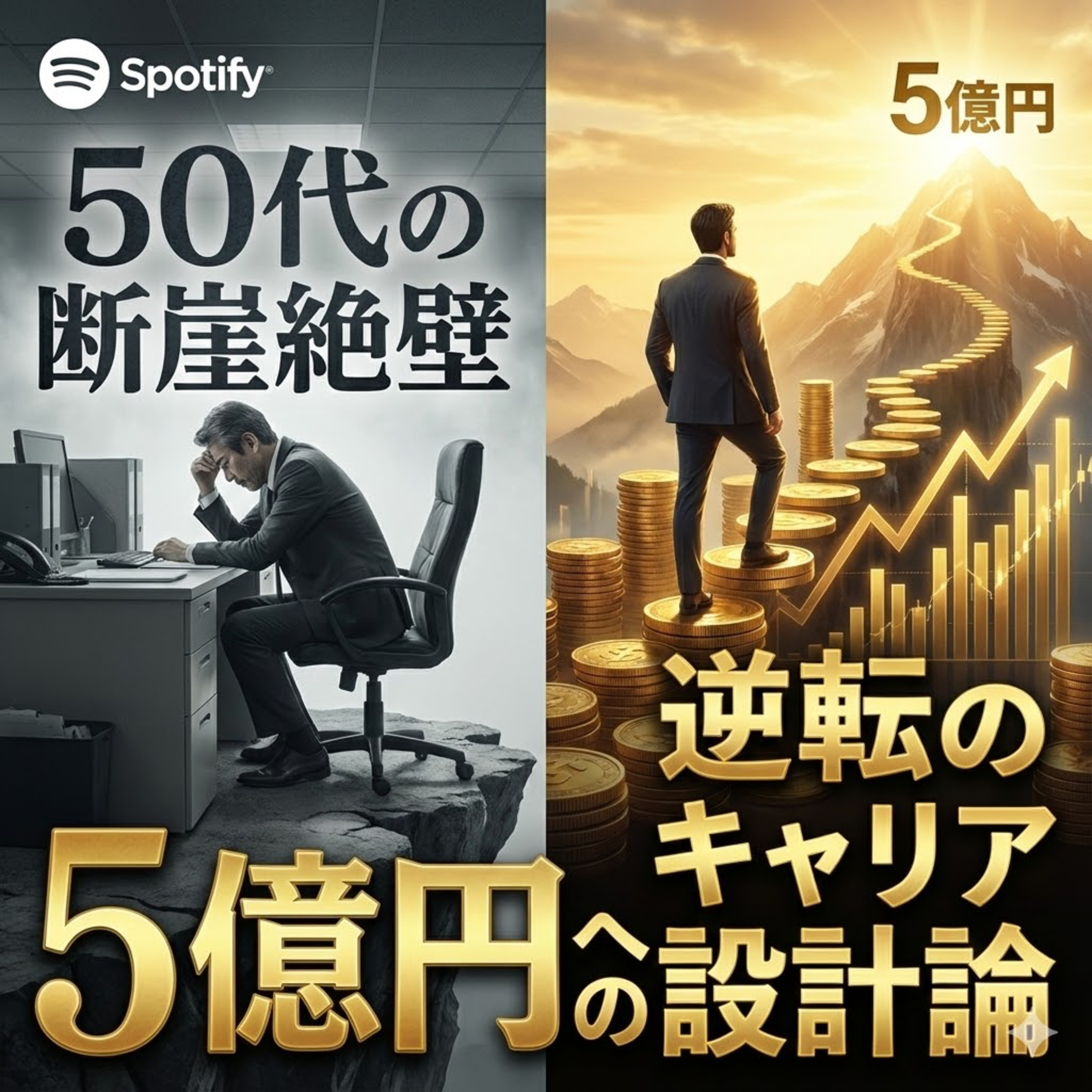 50代の断崖絶壁を回避せよ！「5億円」を掴む逆転のキャリア論 episode artwork