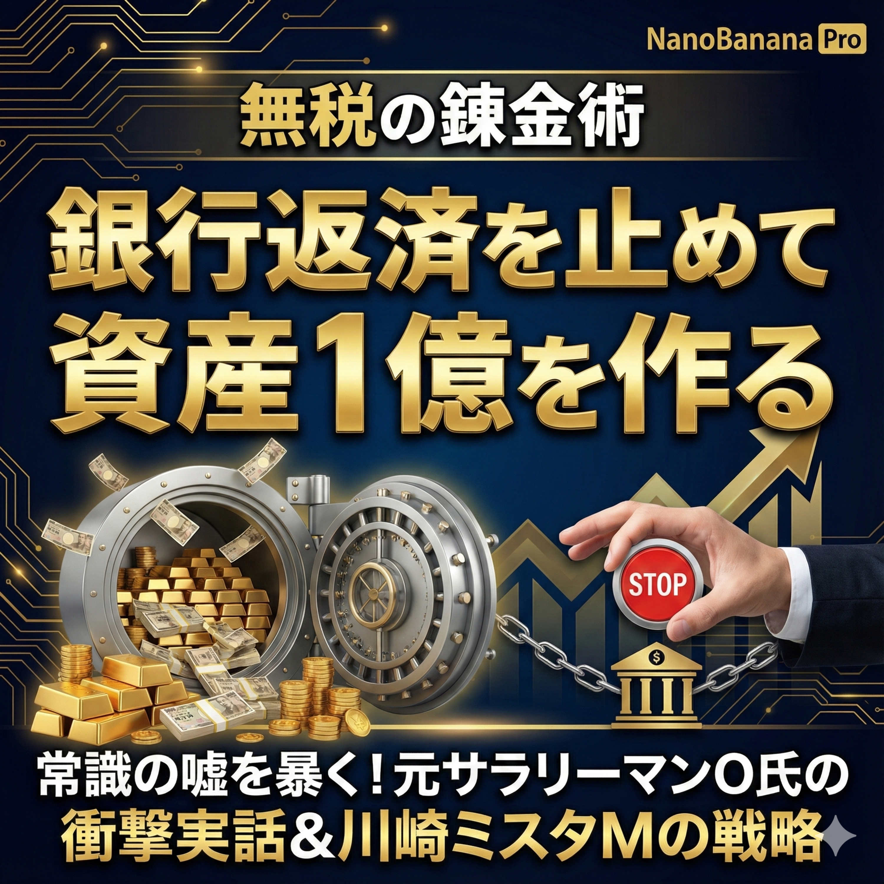 借金は返すな！銀行返済を止めて資産1億を作る「無税の錬金術」 episode artwork
