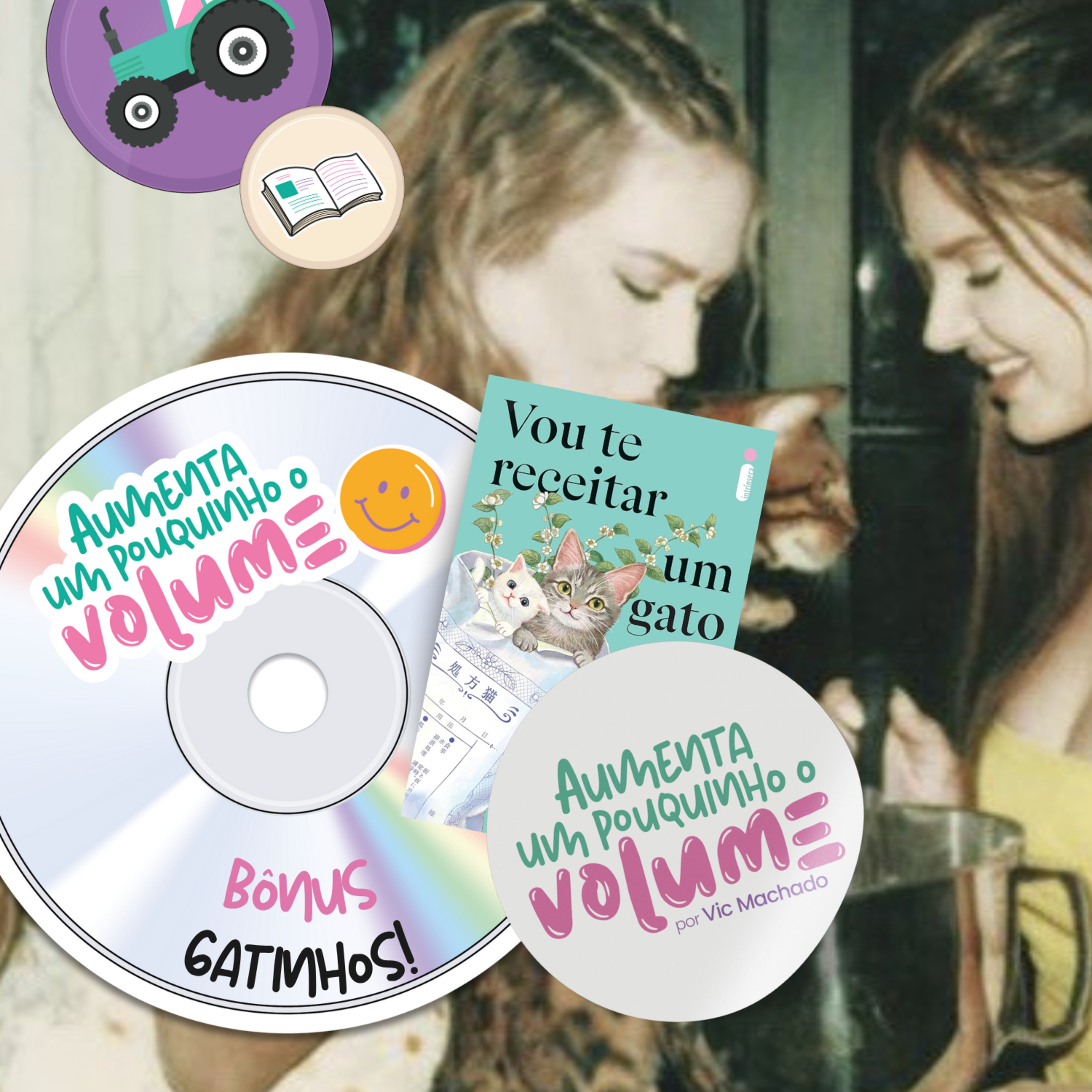 Aumenta um pouquinho o volume!