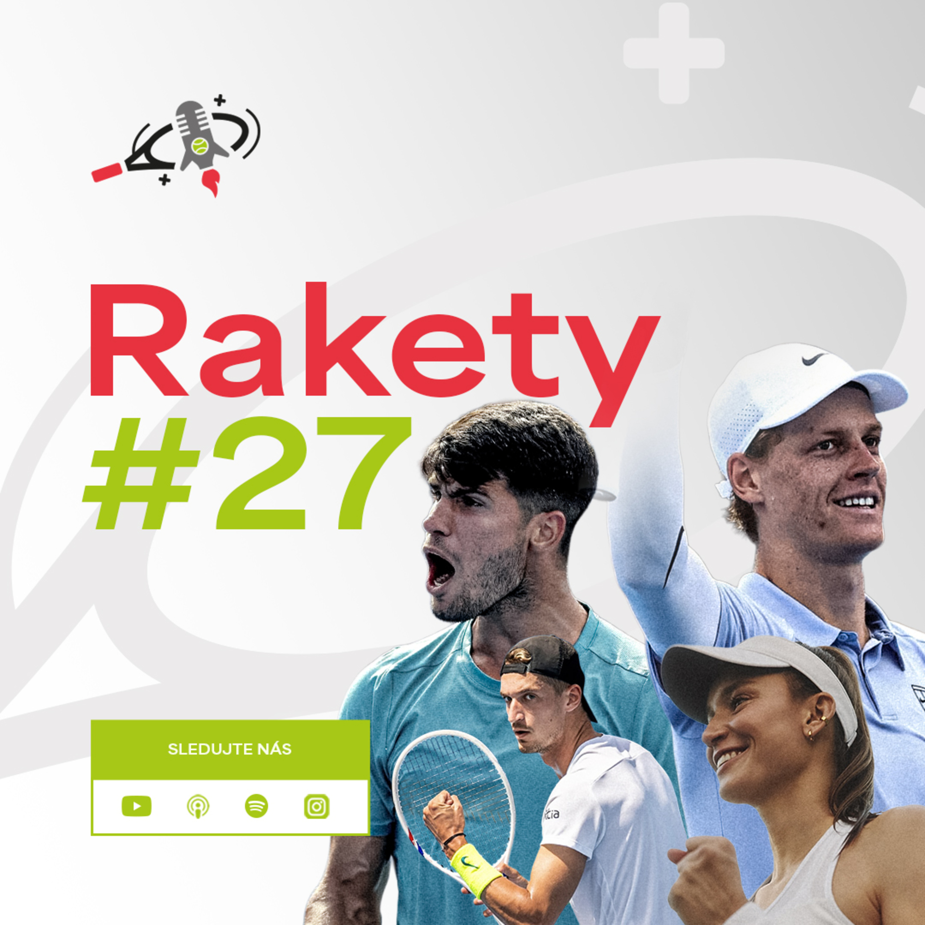  RAKETY #27 | Alcaraz a Sinner v dalším velkém finále, Atmane uhranul Cincinnati episode artwork