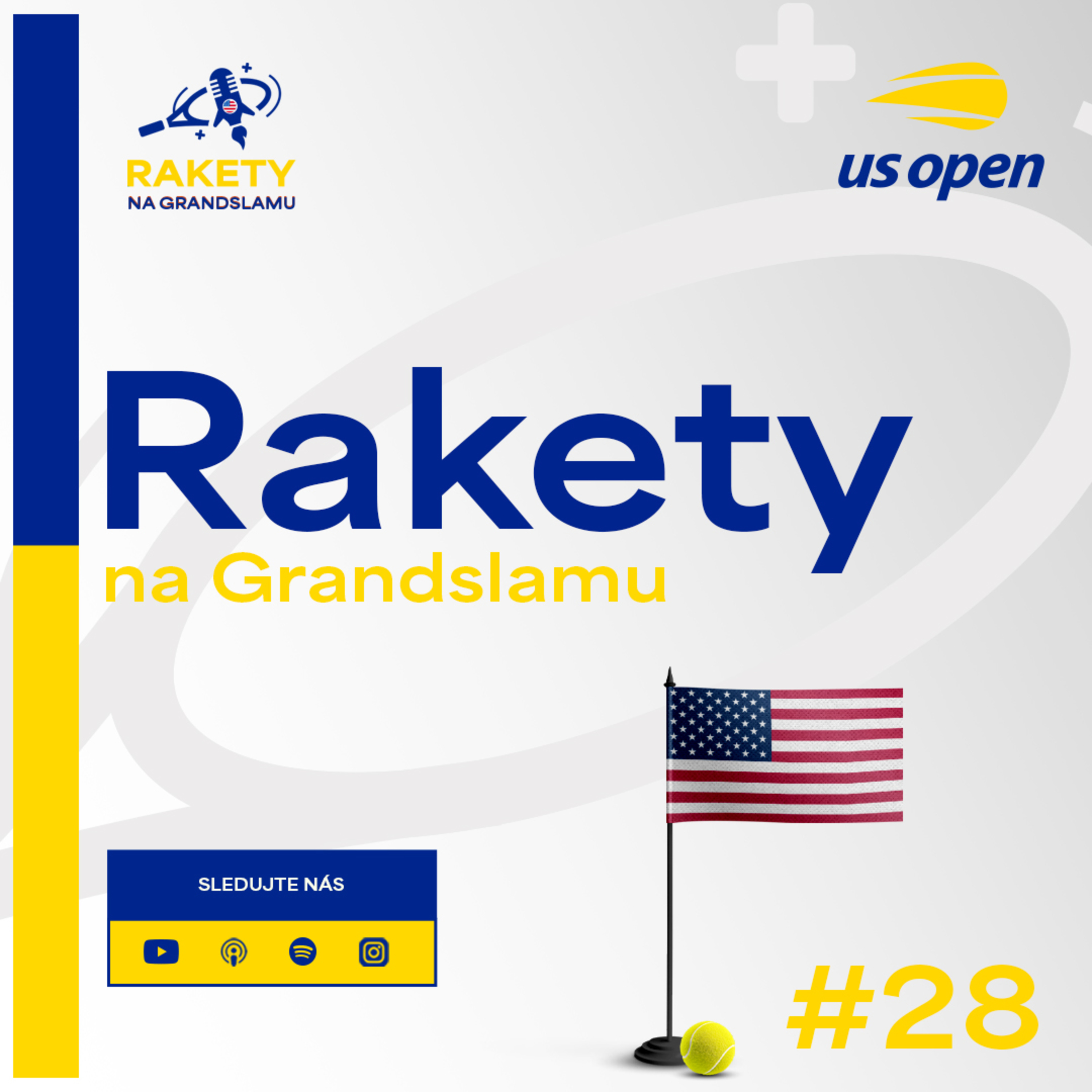 RAKETY #28 | US | Začíná US Open, poslední Grandslam sezóny. Jaké jsou šance českých zástupců? episode artwork