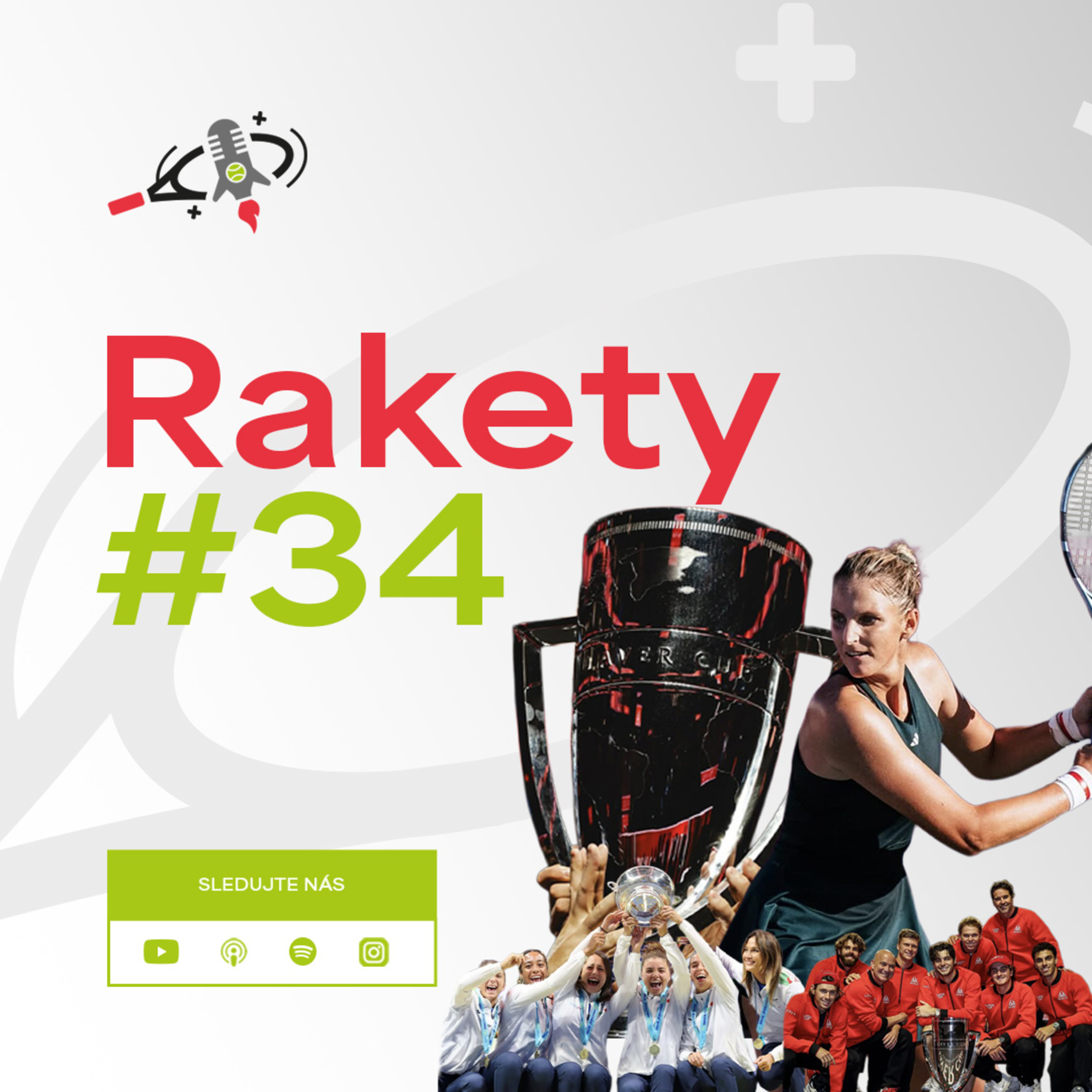 RAKETY #34 | Laver Cup: Je to hlavně show a exhibice? Italky obhájily titul v BJKC episode artwork