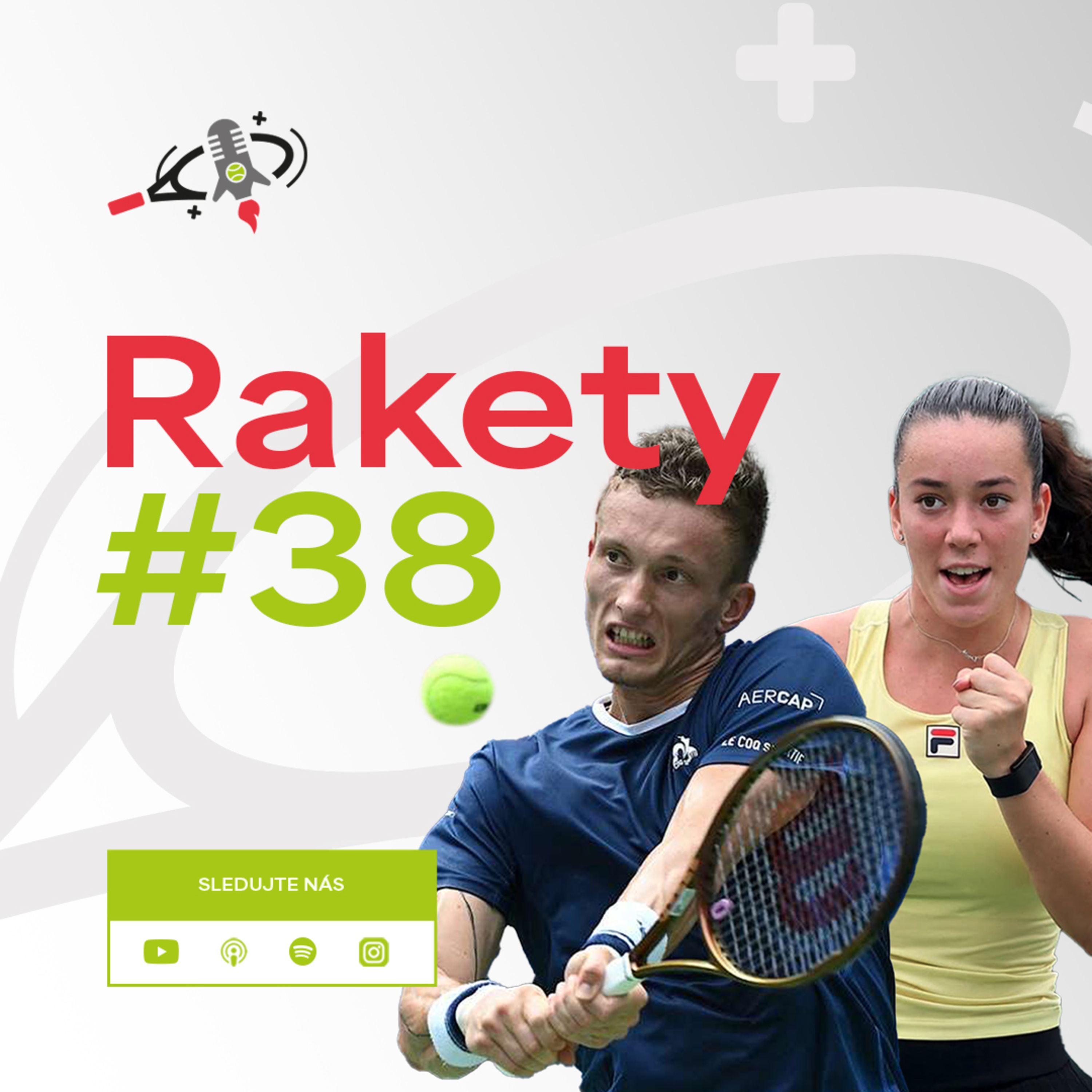 RAKETY #38 | Lehečka titul v Bruselu nezískal. Ve finále padli i Valentová a Mrva episode artwork