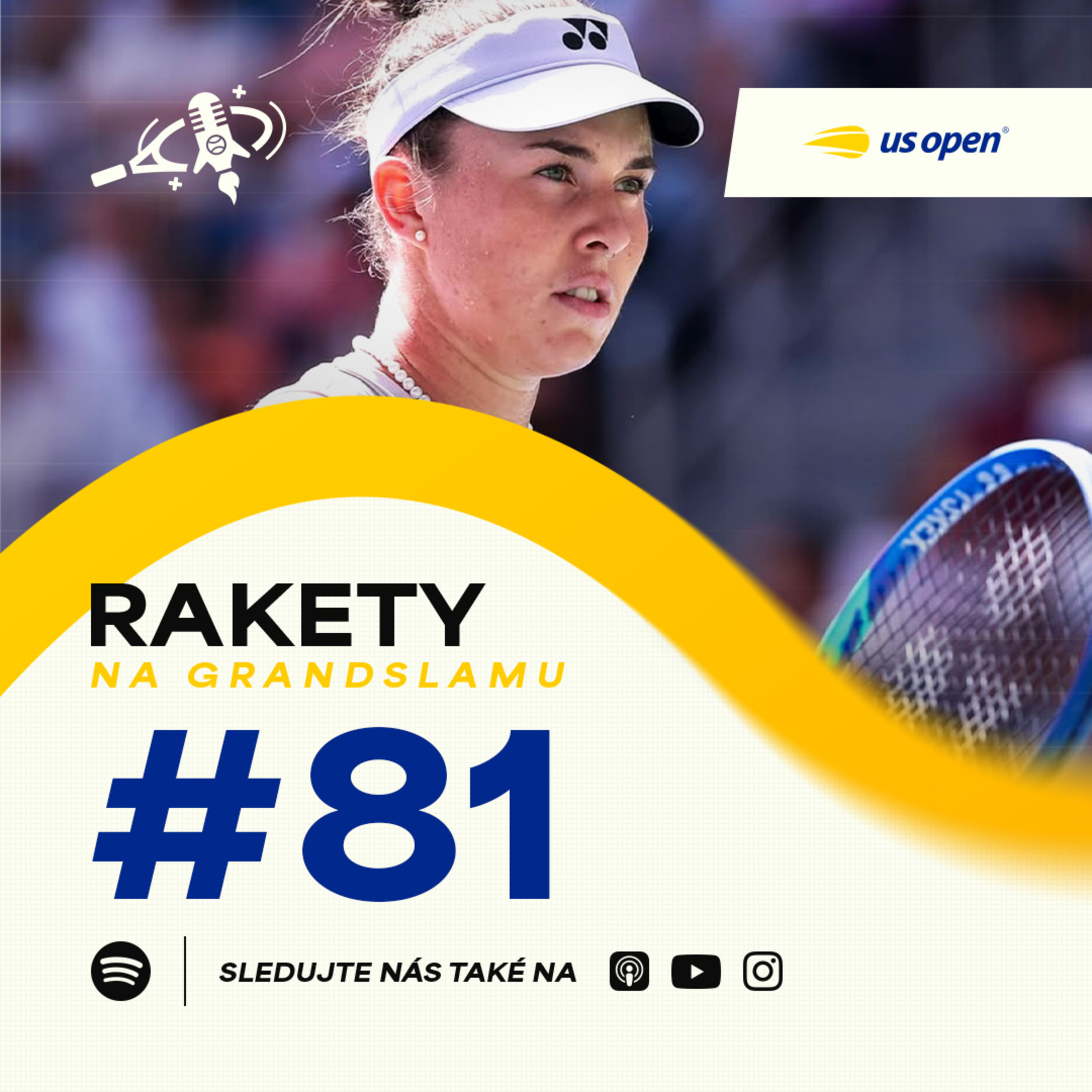 Rakety #81 | NOSKOVÁ ZNOVU ÚTOČÍ NA GRANDSLAM! US Open plné překvapení episode artwork