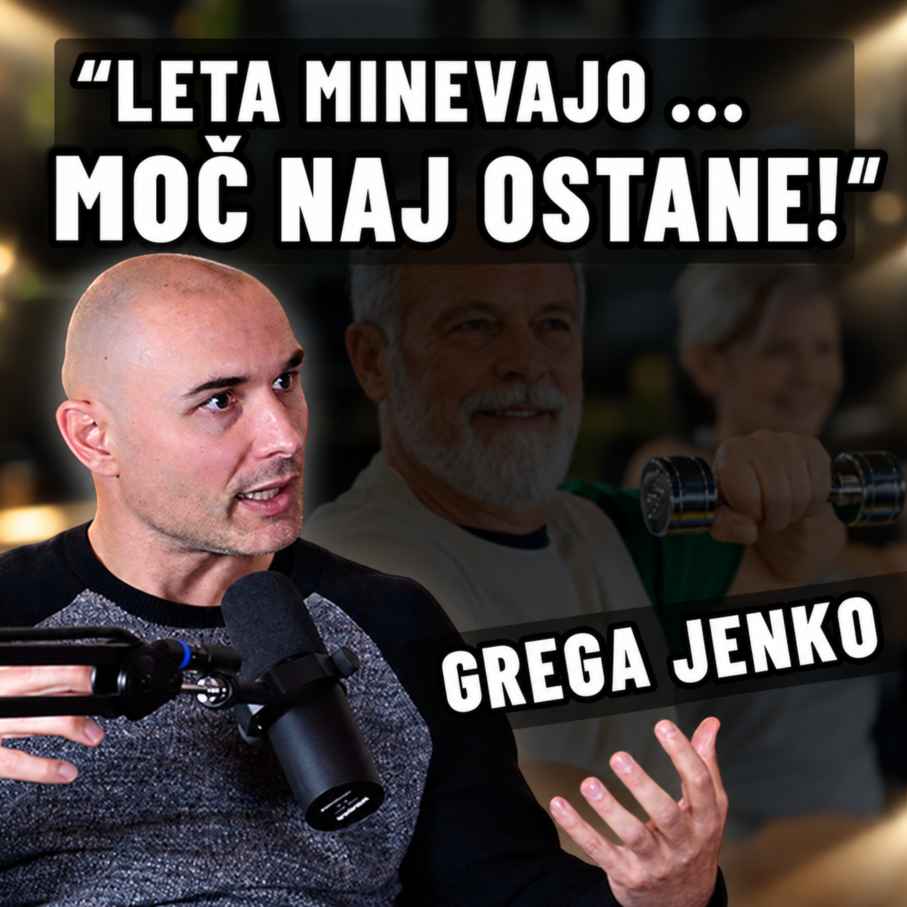 Grega Jenko: Bolečina ni vedno konec vadbe | Kako prilagoditi trening ter ohranjati moč & vitalnost.