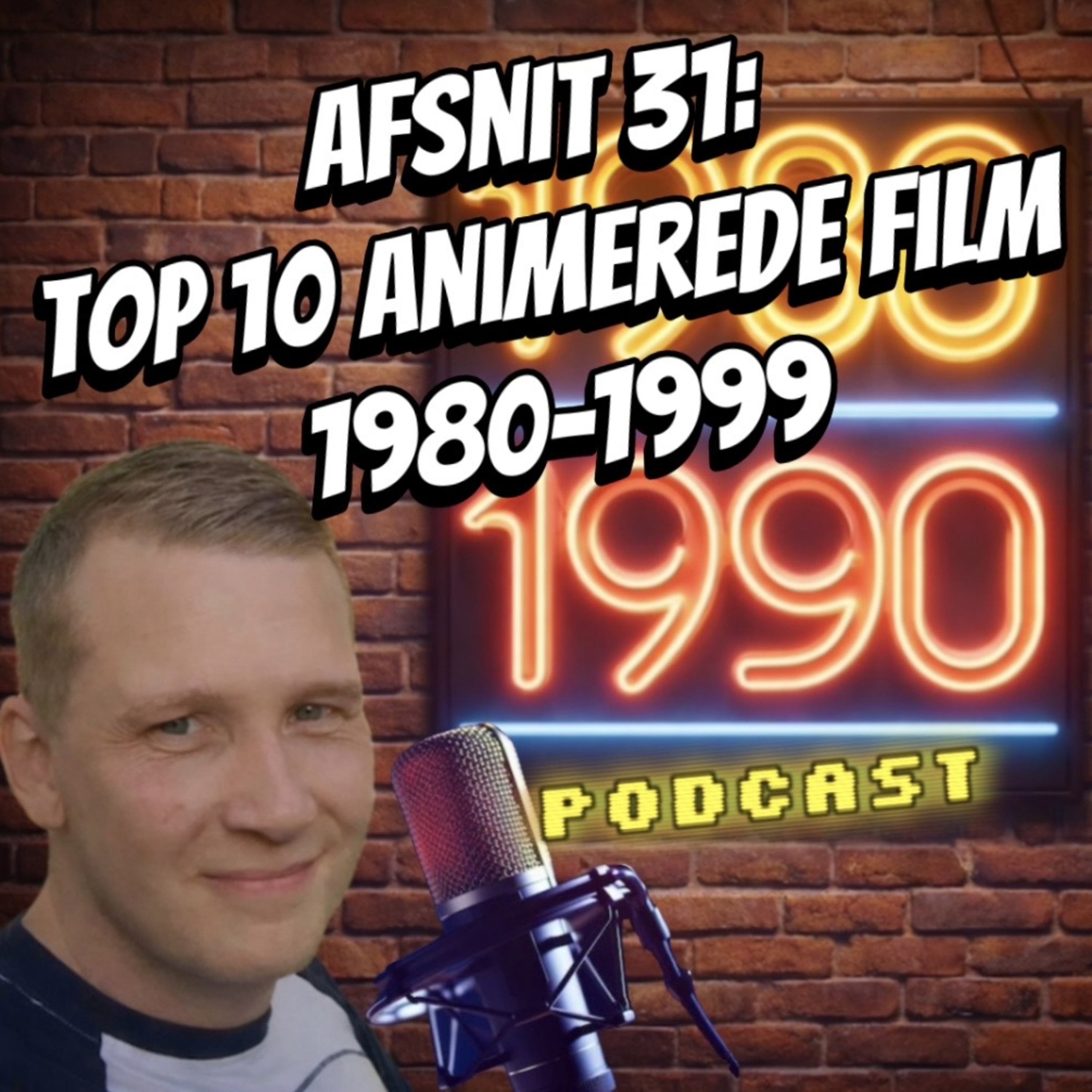 31. Top 10 animerede film fra 1980-1999