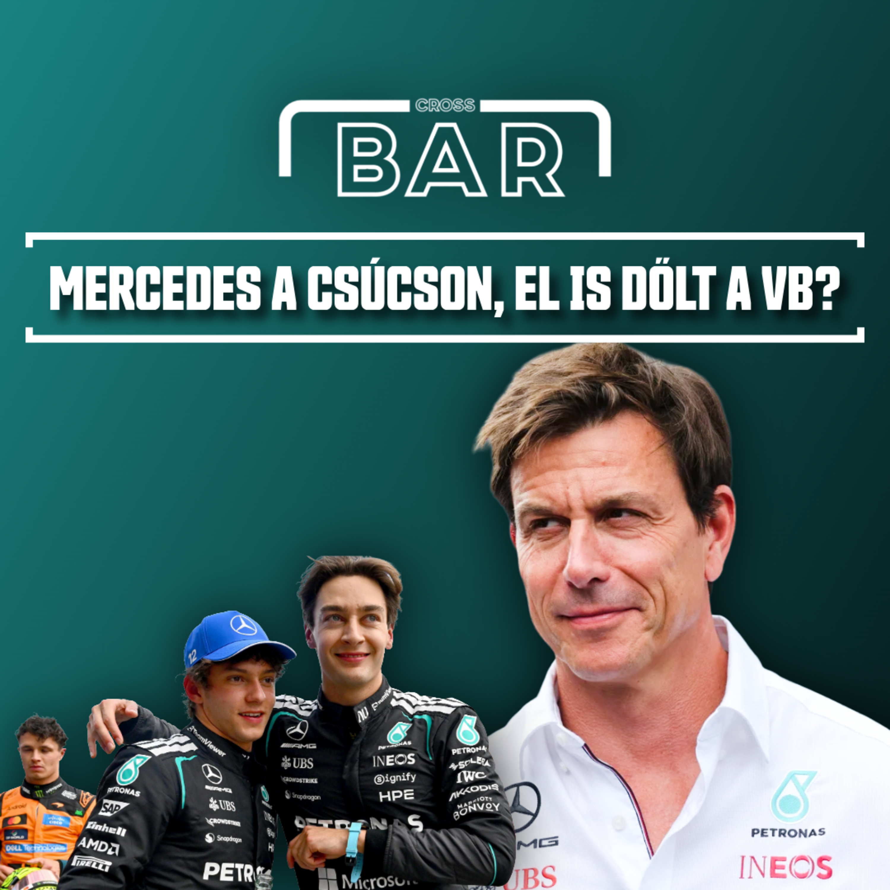 CROSSBAR - Mercedes a csúcson, el is dőlt a vb? episode artwork