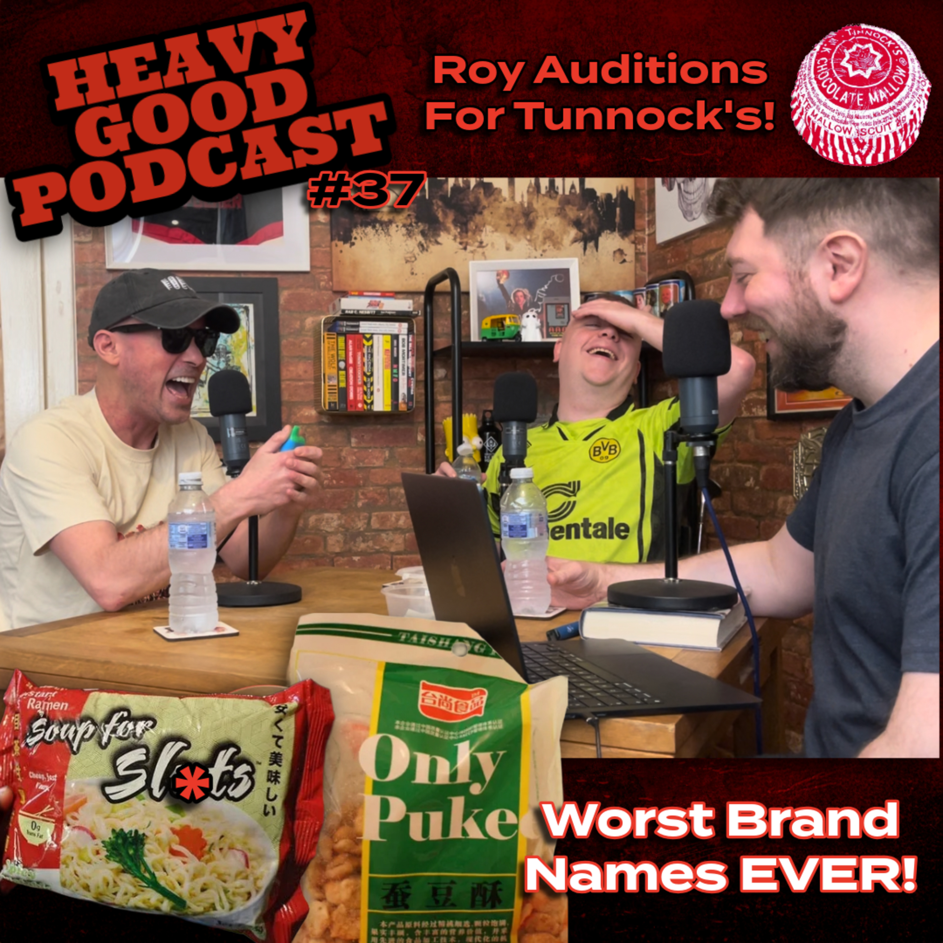 Worst Brand Names Ever! | Roy Auditions For Tunnock's | Best Kebab | The Heavy Good Podcast #37 episode artwork