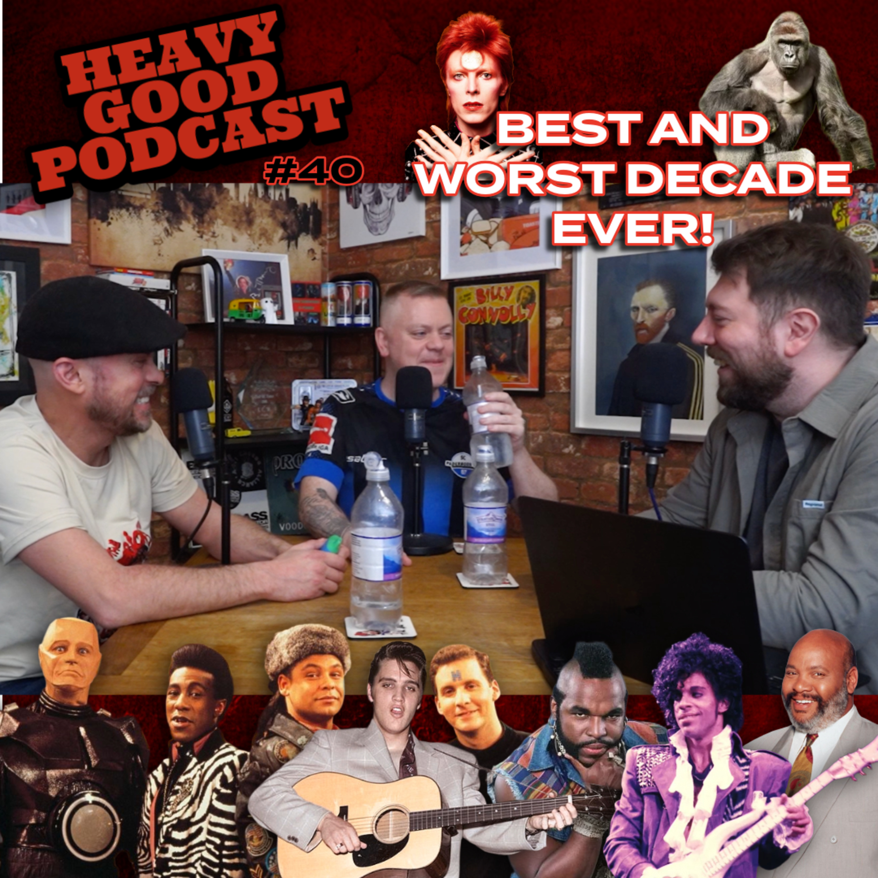 The Best & Worst Decades Ever (1950s–2020s) | The Heavy Good Podcast #40 episode artwork
