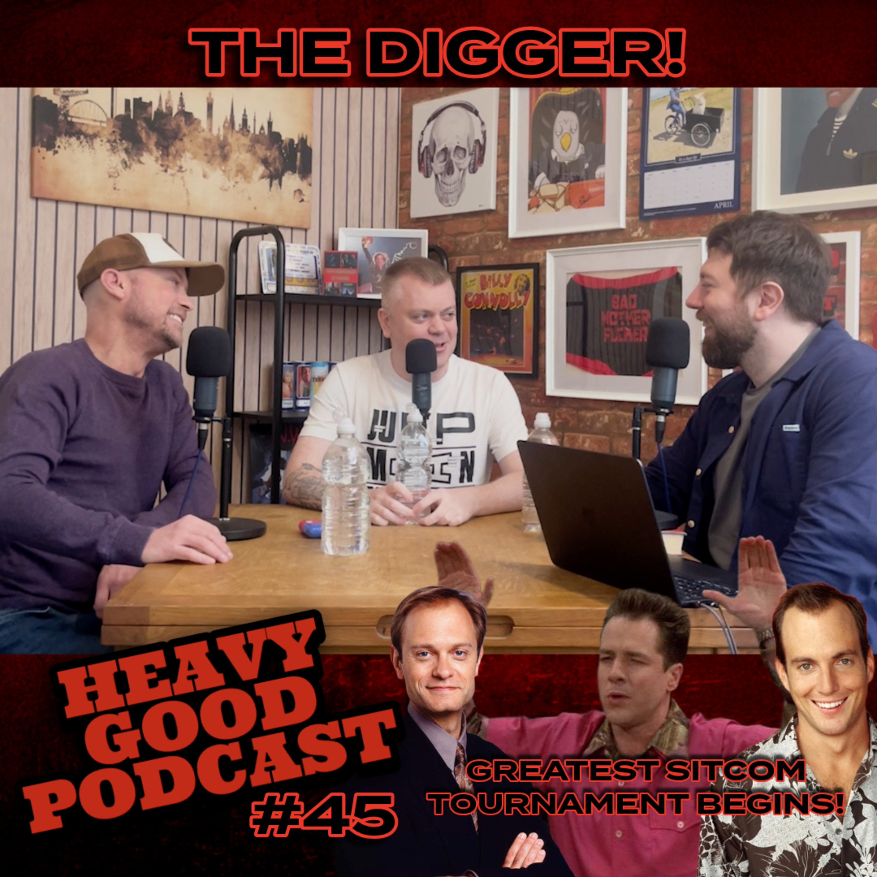 The Digger | Early ICW Memories | Sitcom Showdown Begins! | Heavy Good Podcast #45 episode artwork