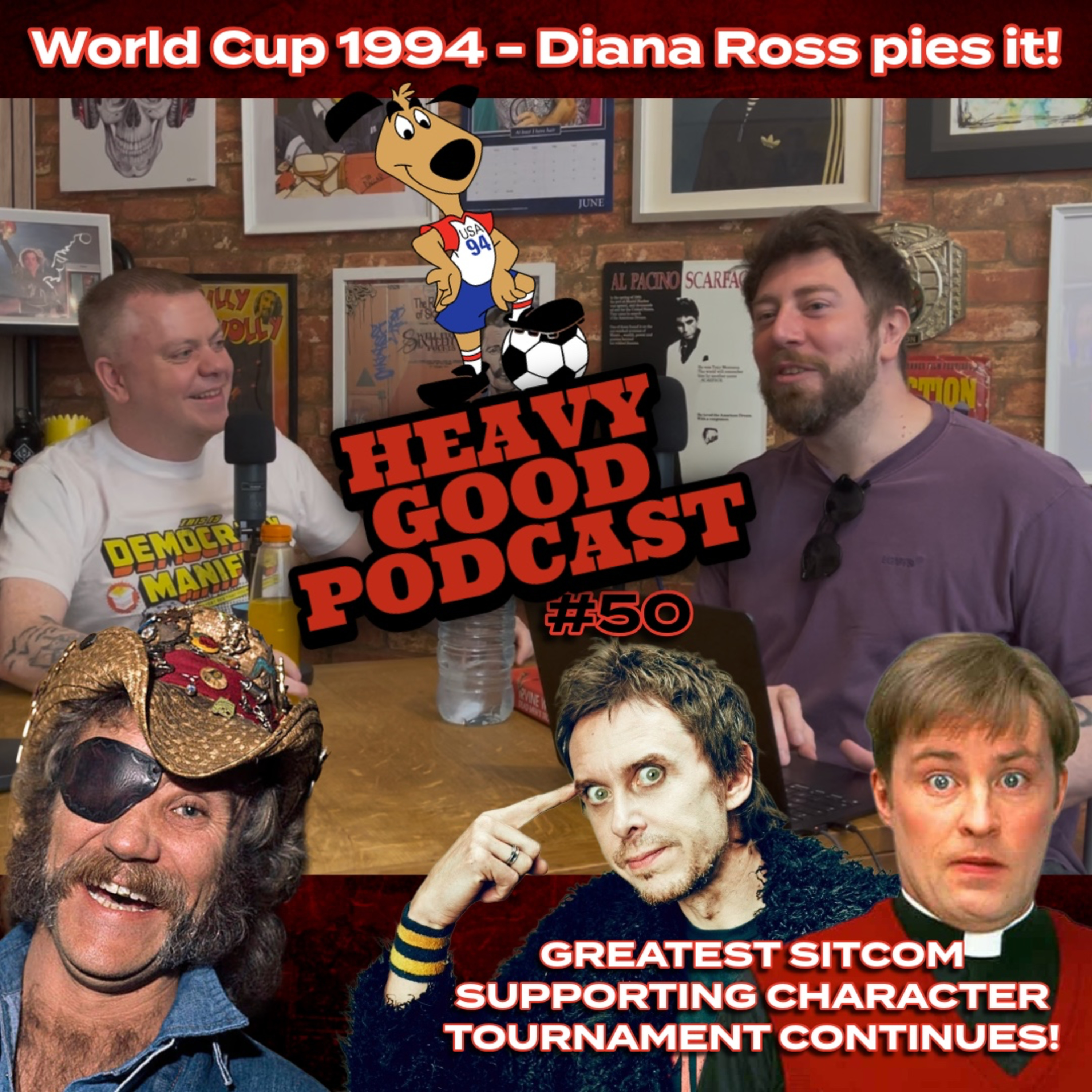 World Cup USA '94 | Sitcom Tournament Round of 16 | The Heavy Good Podcast #50 episode artwork