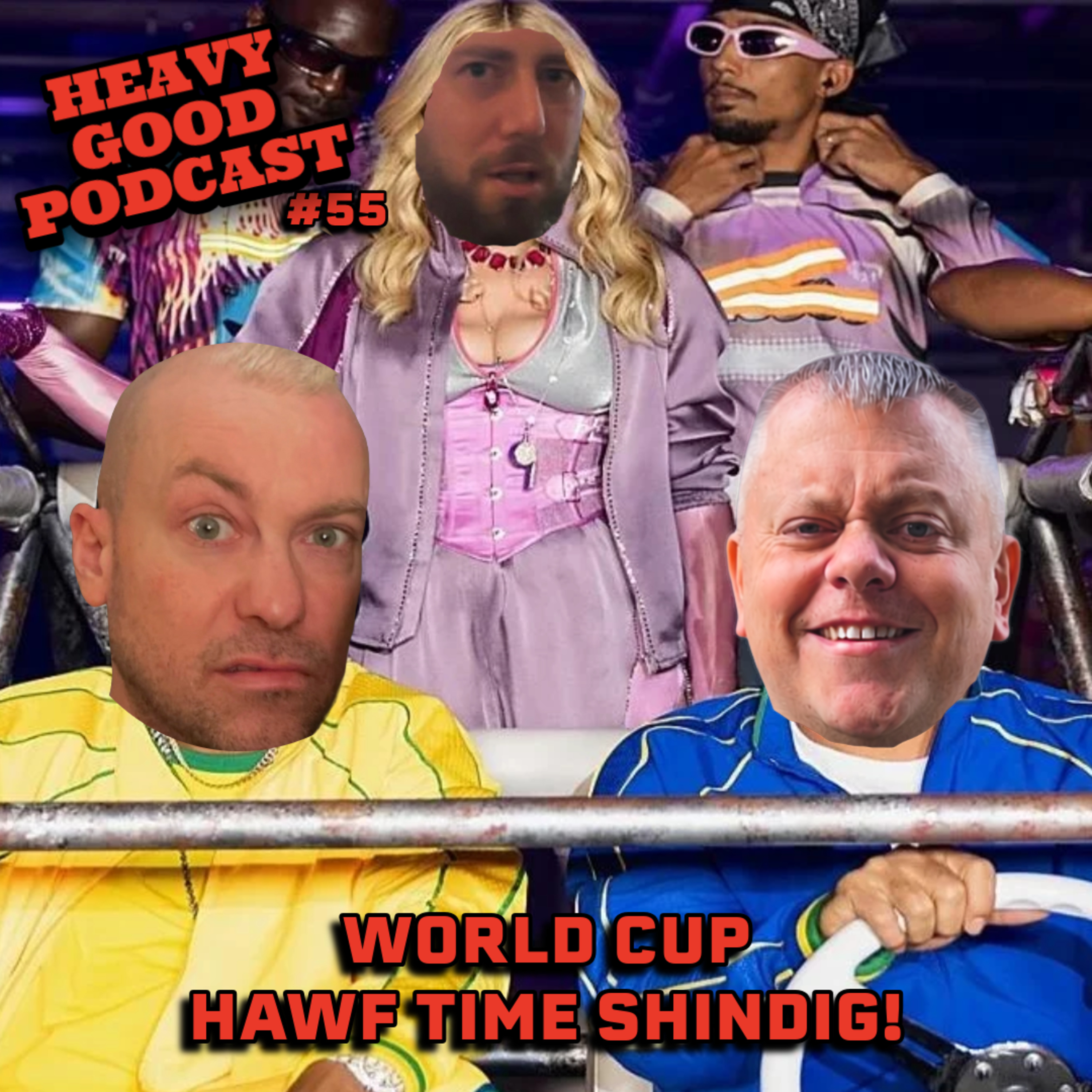 World Cup Half-Time Show, Custom Coffins & 90s Wrestling | The Heavy Good Podcast #55 episode artwork