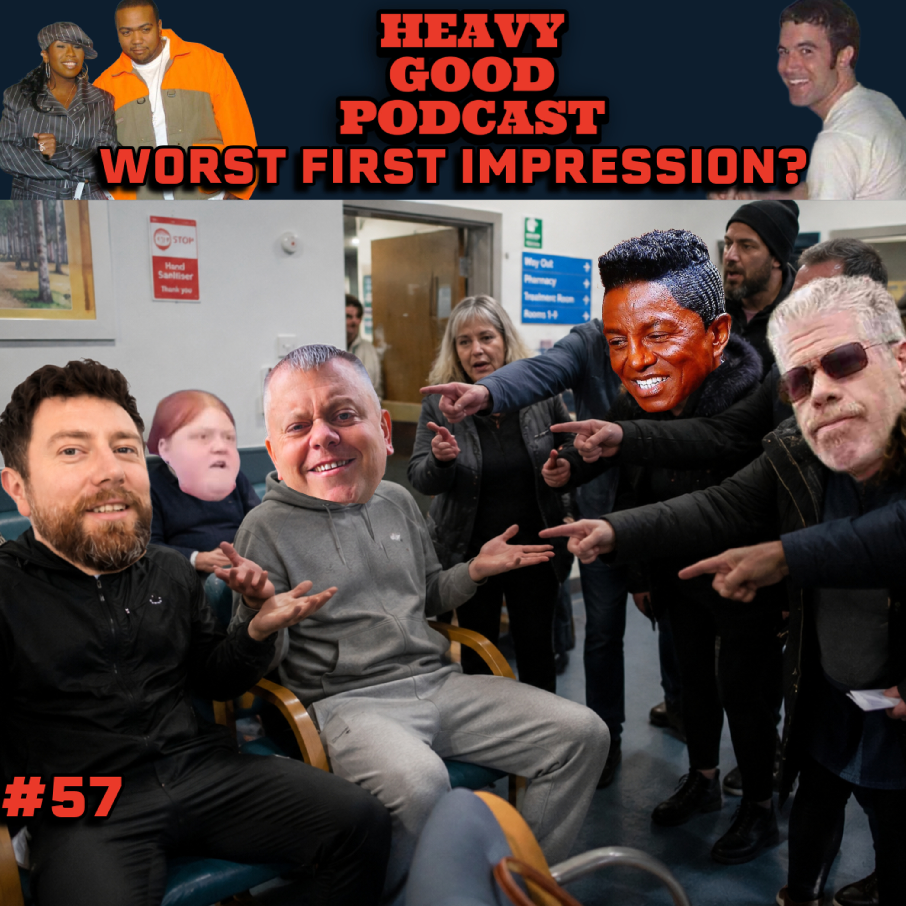 Worst First Impressions | McDonalds Greatest Manager? | The Heavy Good Podcast #57 episode artwork